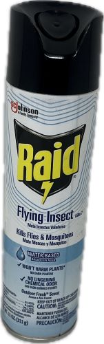SP RAID FLYING INSECT KILLS FLIES & MOSQUITOES WATER-BASED 11oz