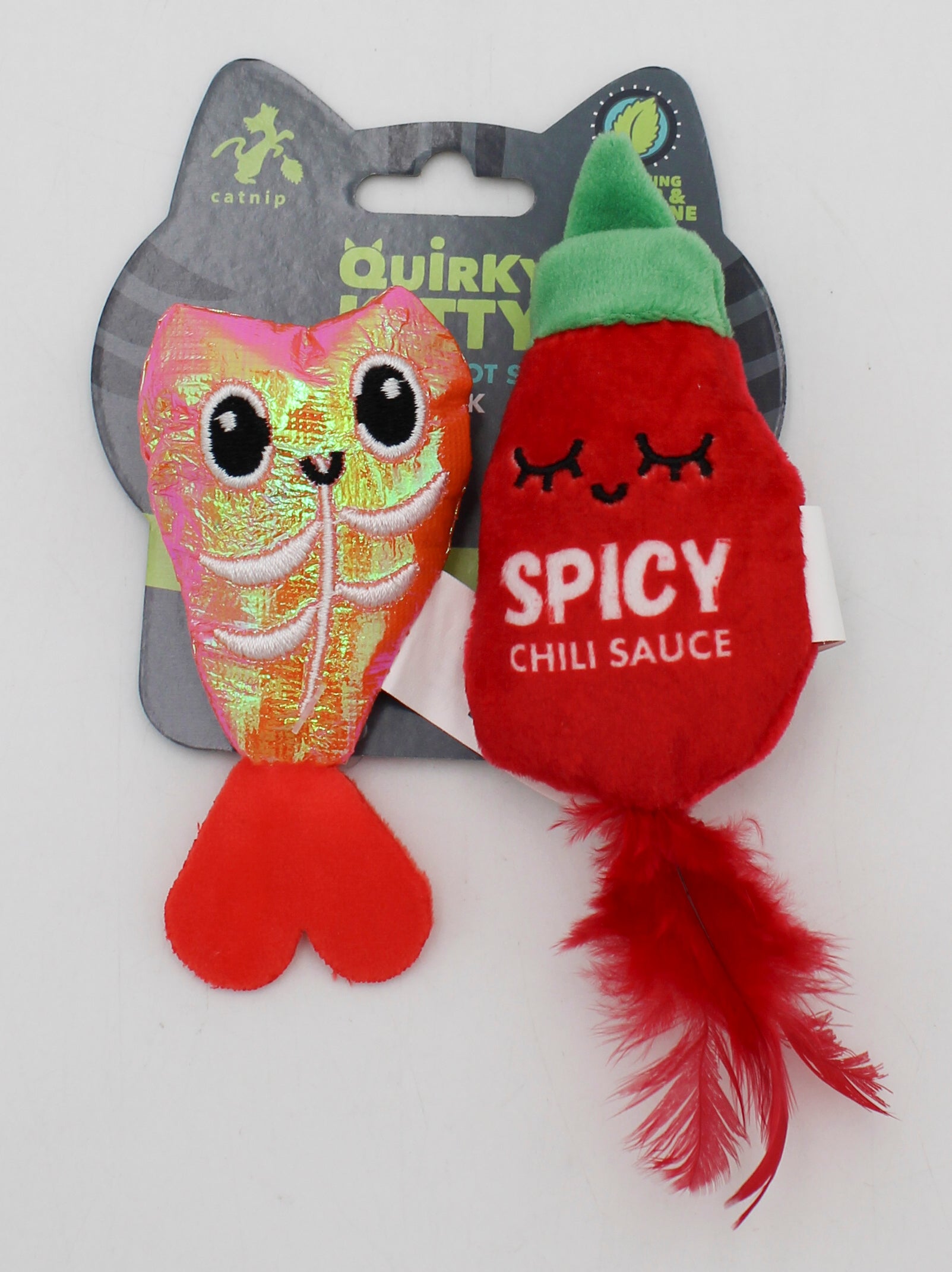 Quirky Kitty Purracha Hot Sauce Toy Wholesale 2-Pack – The Bazaar Inc