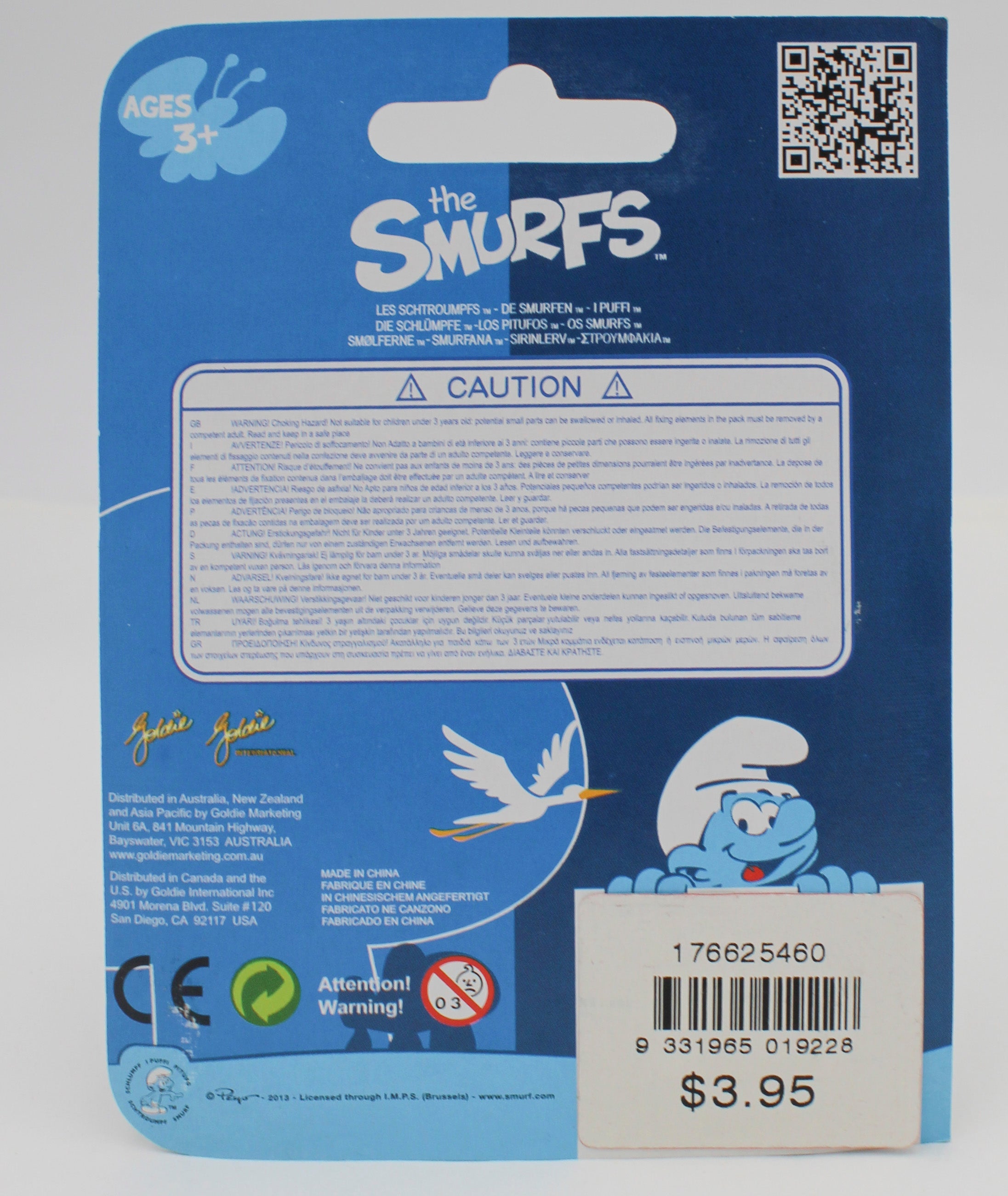 THE SMURFS: MINI VEHICLE PP$3.95