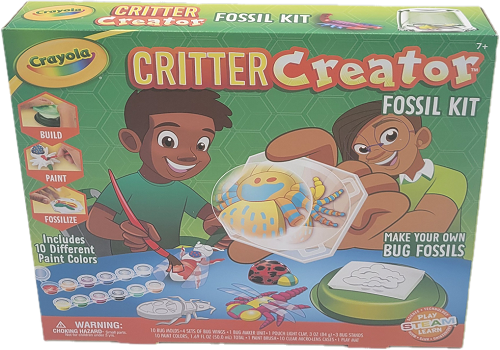 CRAYOLA CRITTER CREATOR FOSSIL KIT NI