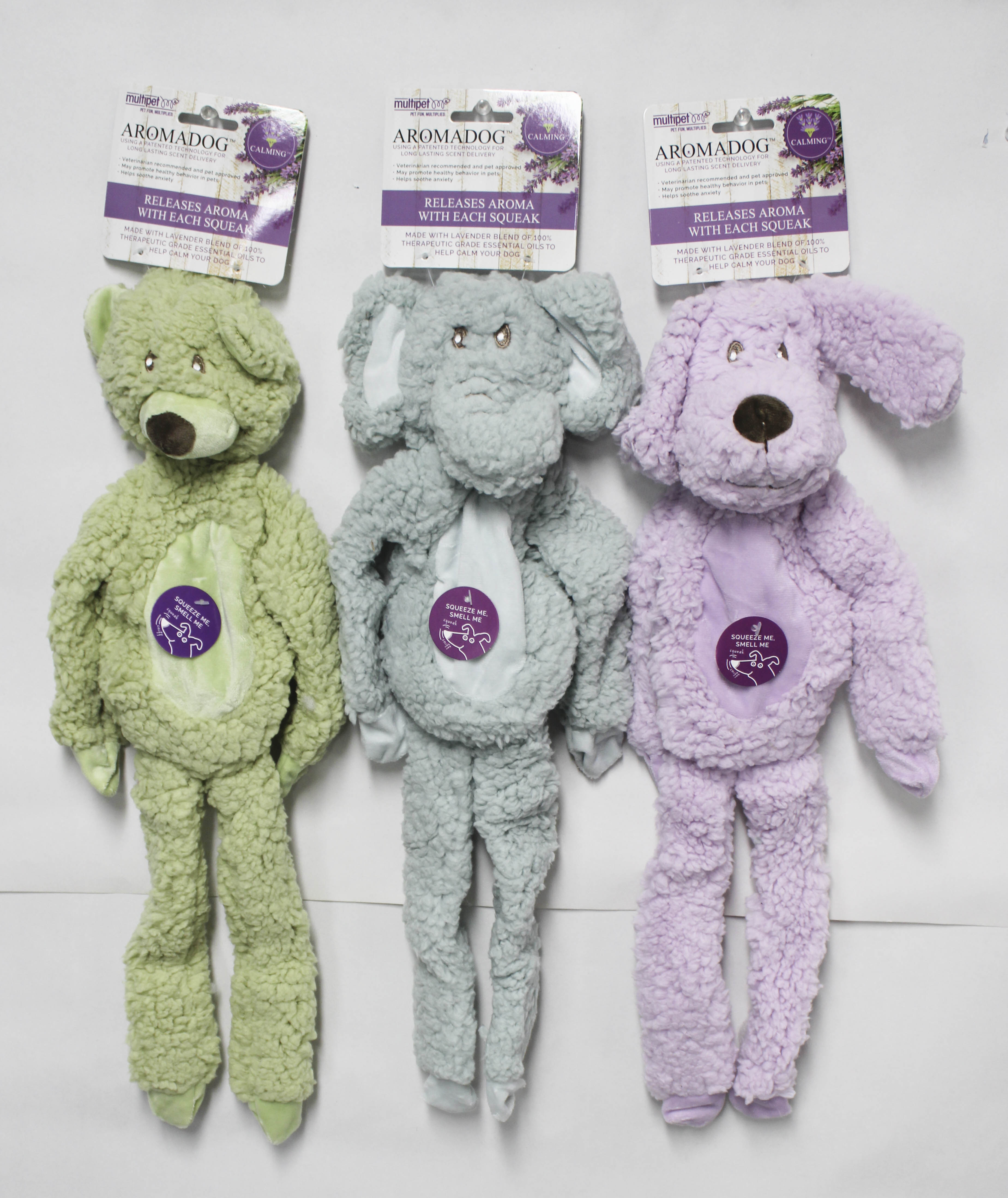 MULTPET AROMADOG CALM FLATTIE DOG TOY 19"