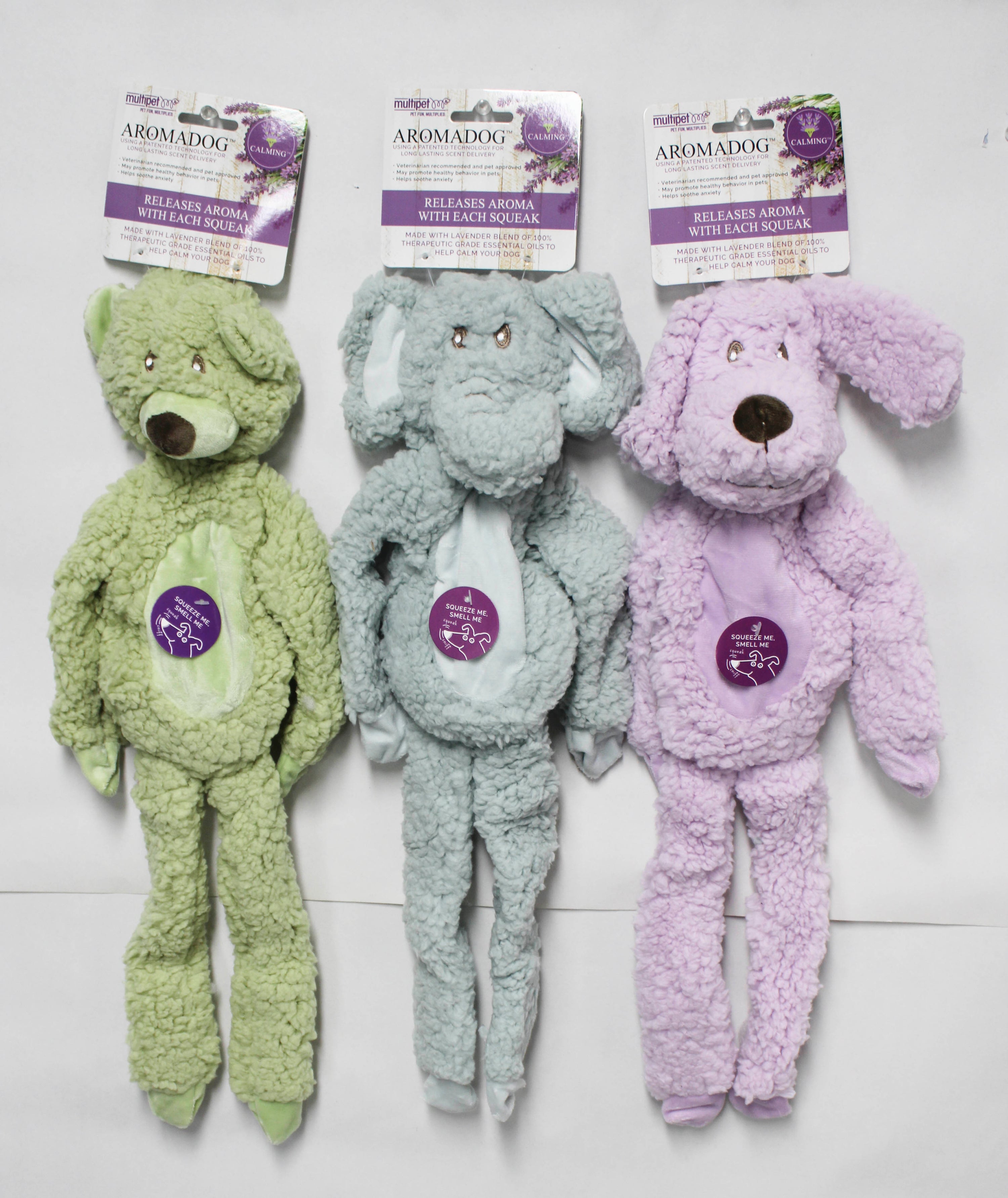 MULTPET AROMADOG CALM FLATTIE DOG TOY 19"