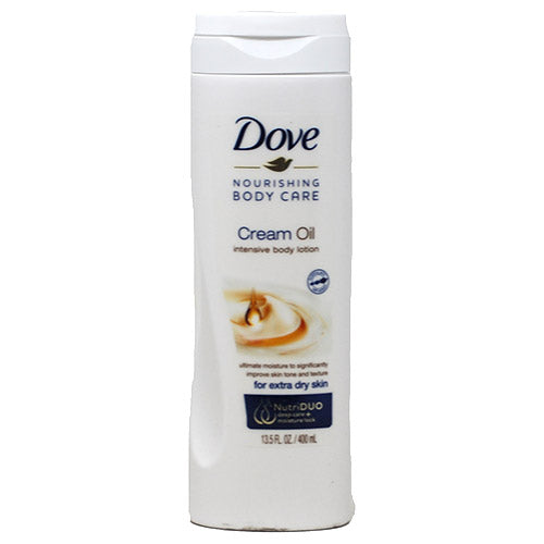 DOVE BEAUTY LOTION 13.5oz-CREAM OIL
