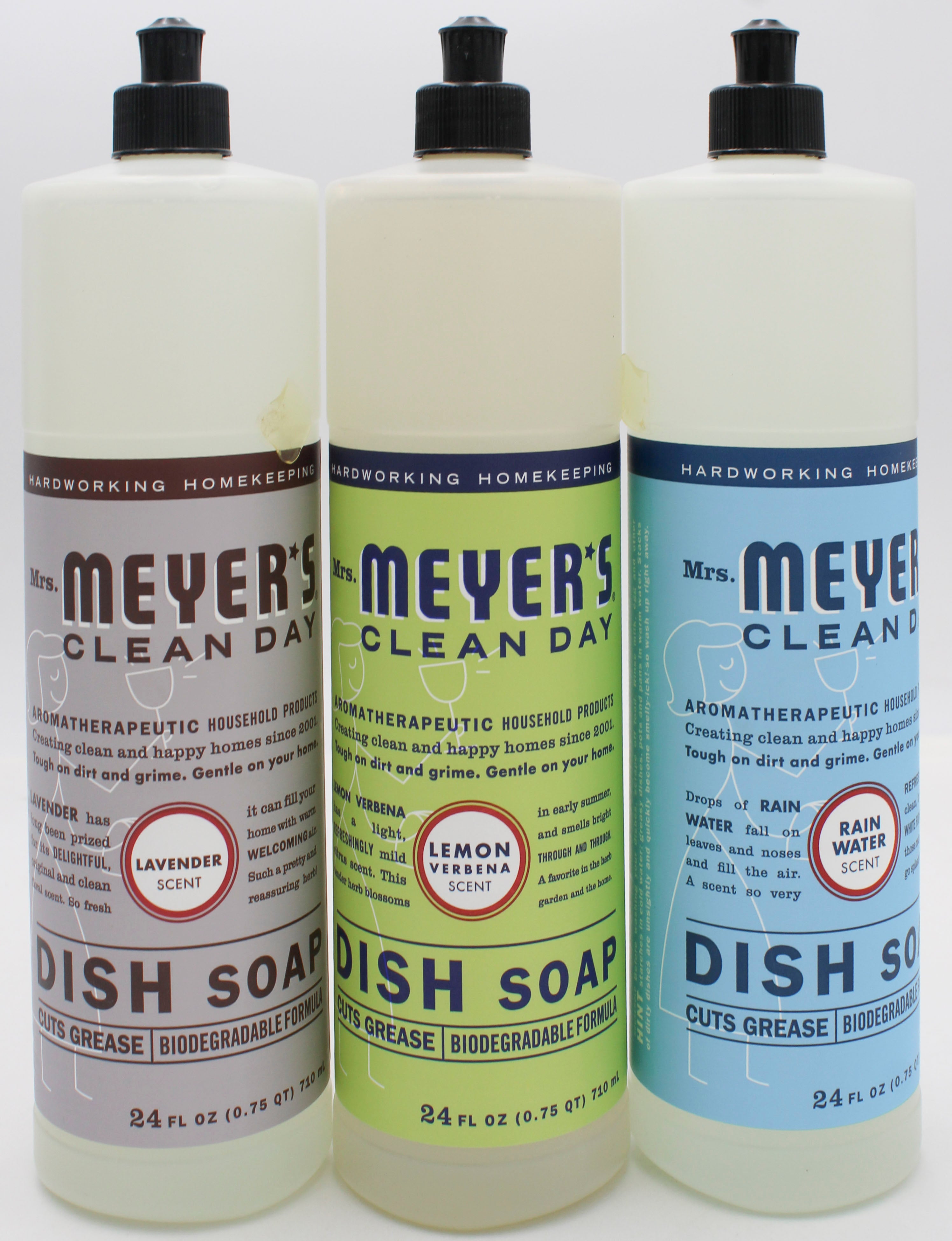 MRS MEYERS DISH SOAP MIXED SET 3ct 24oz US