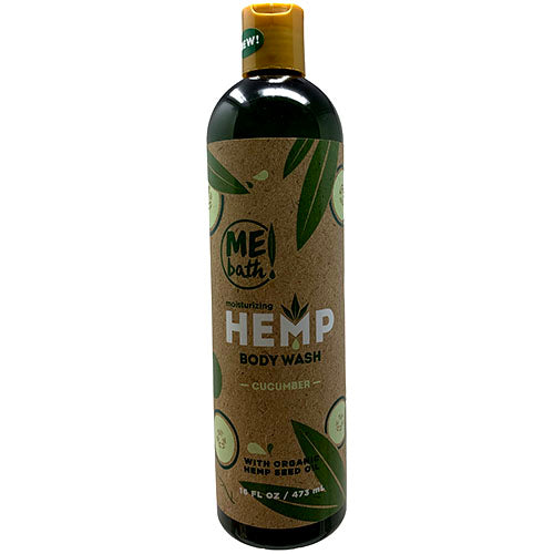 ME BATH HEMP BODYWASH 16oz-CUCUMBER