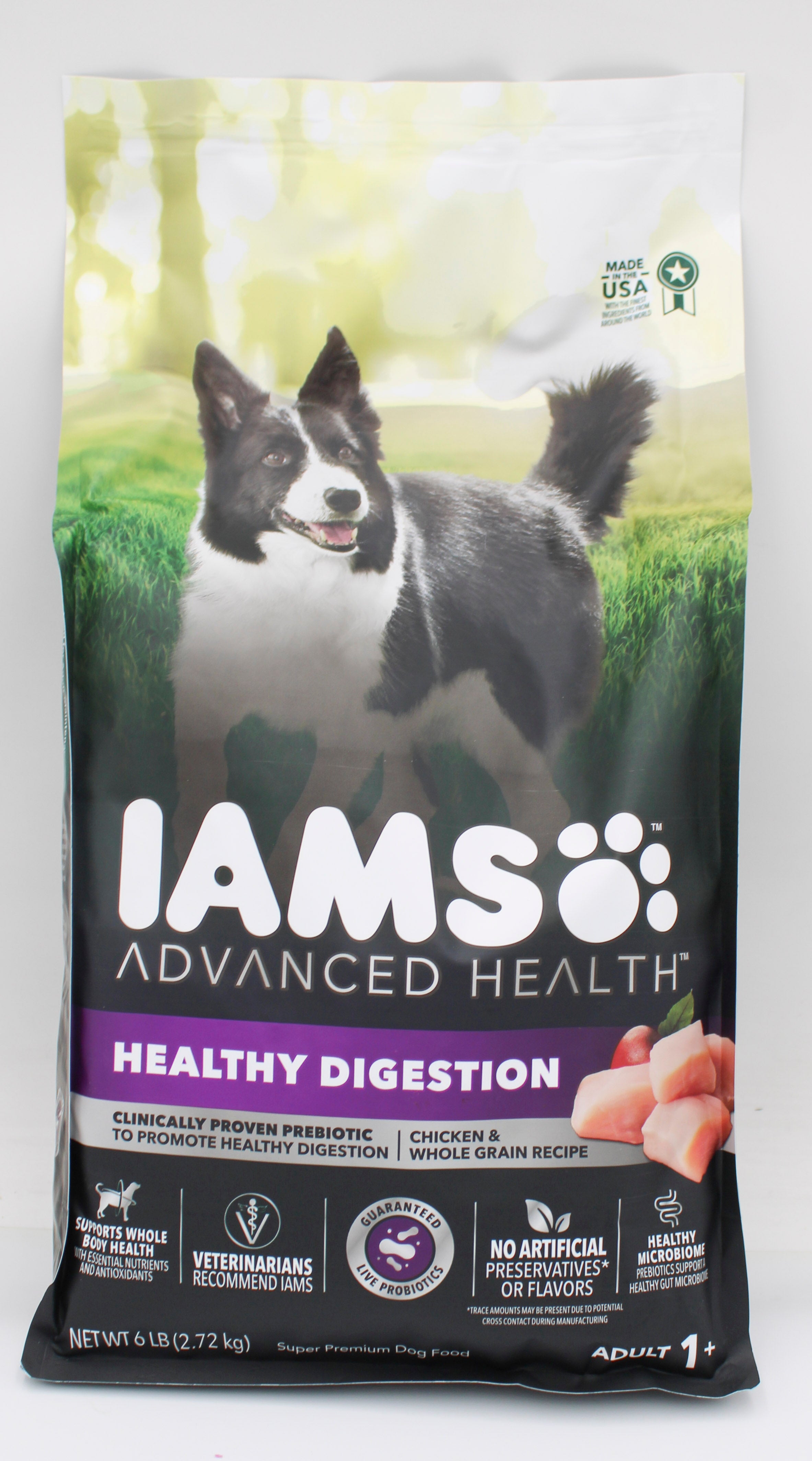 IAMS ADVANCED HEALTH CHICKEN & WHOLE GRAIN 6 LB BB 4/24/27