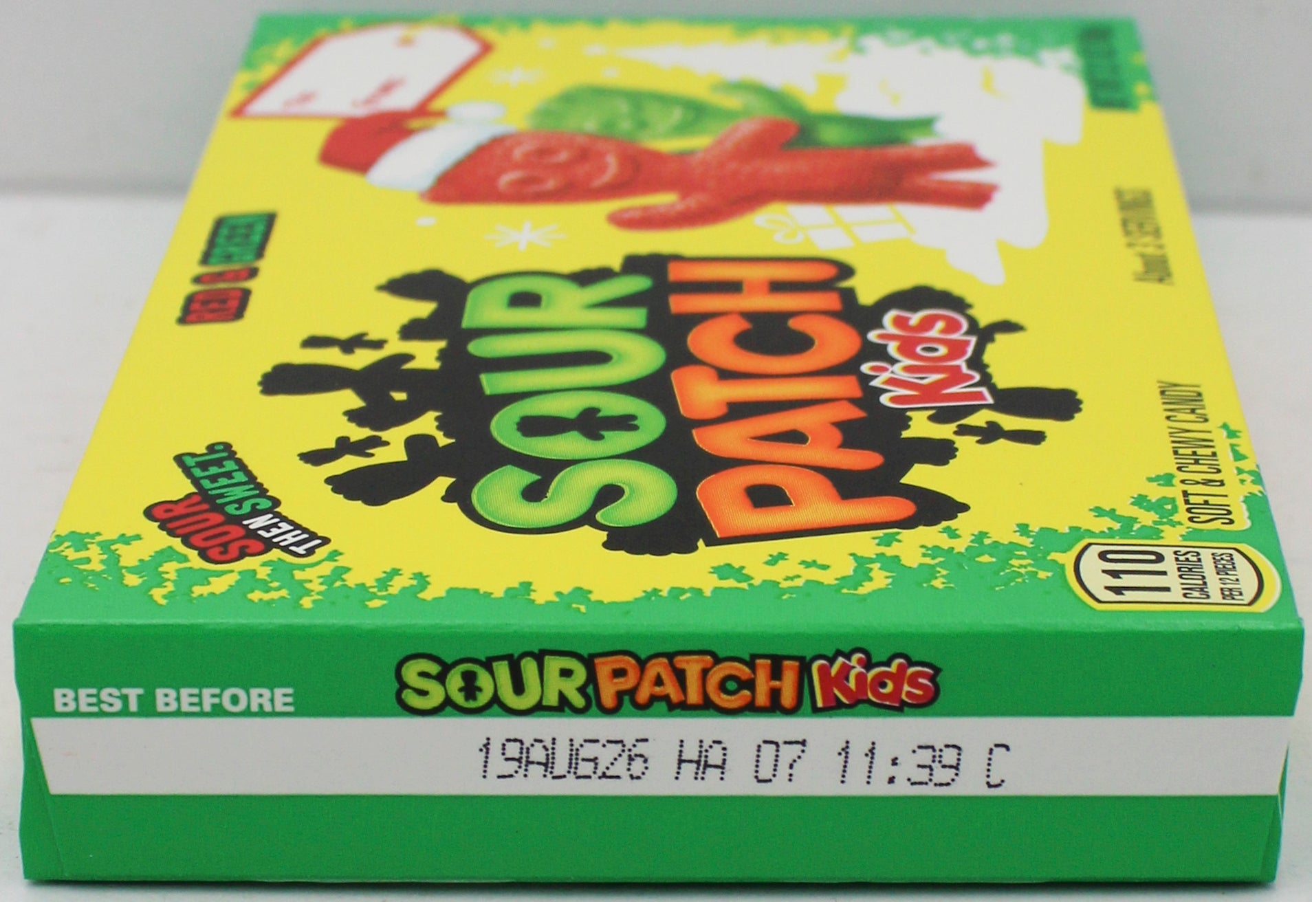 SOUR PATCH KIDS HOLIDAY THEATER BOX 3.10 Oz BB 8/19/26