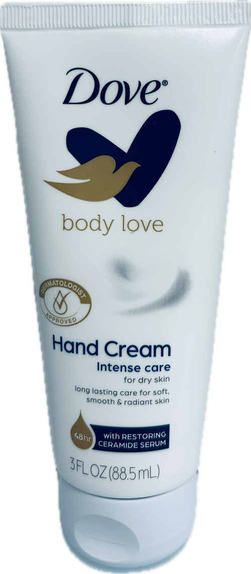 DOVE BODY LOVE HAND CREAM 3oz INTENSE CARE