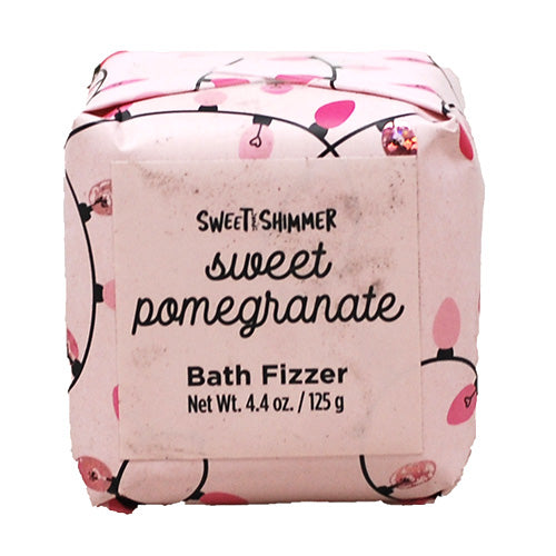 SWEET & SHIMMER BATH FIZZER 4.4OZ SWEET POMEGRANATE(PP4.99)