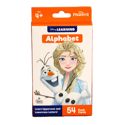DISNEY LEARNING ALPHABET CARDS AGES 4+/54 CARDS