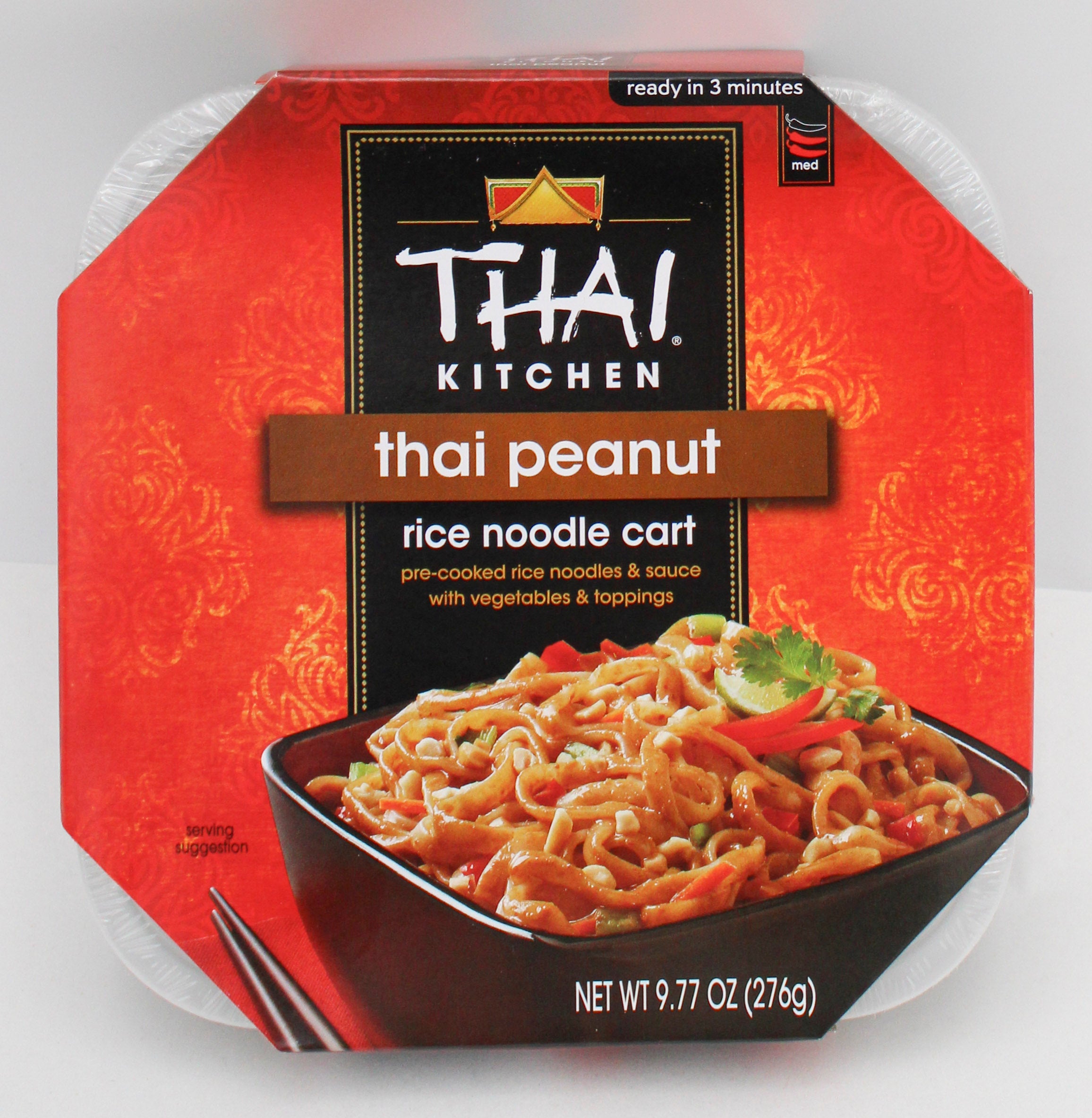 TAI KITCHEN RICE NOODLE CART THAI PEANUT 9.77 Oz BB 6/1/26