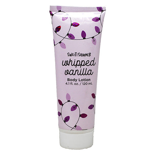 SWEET & SHIMMER 4.1OZ BODY LOTION WHIPPED VANILLA(PP4.99)