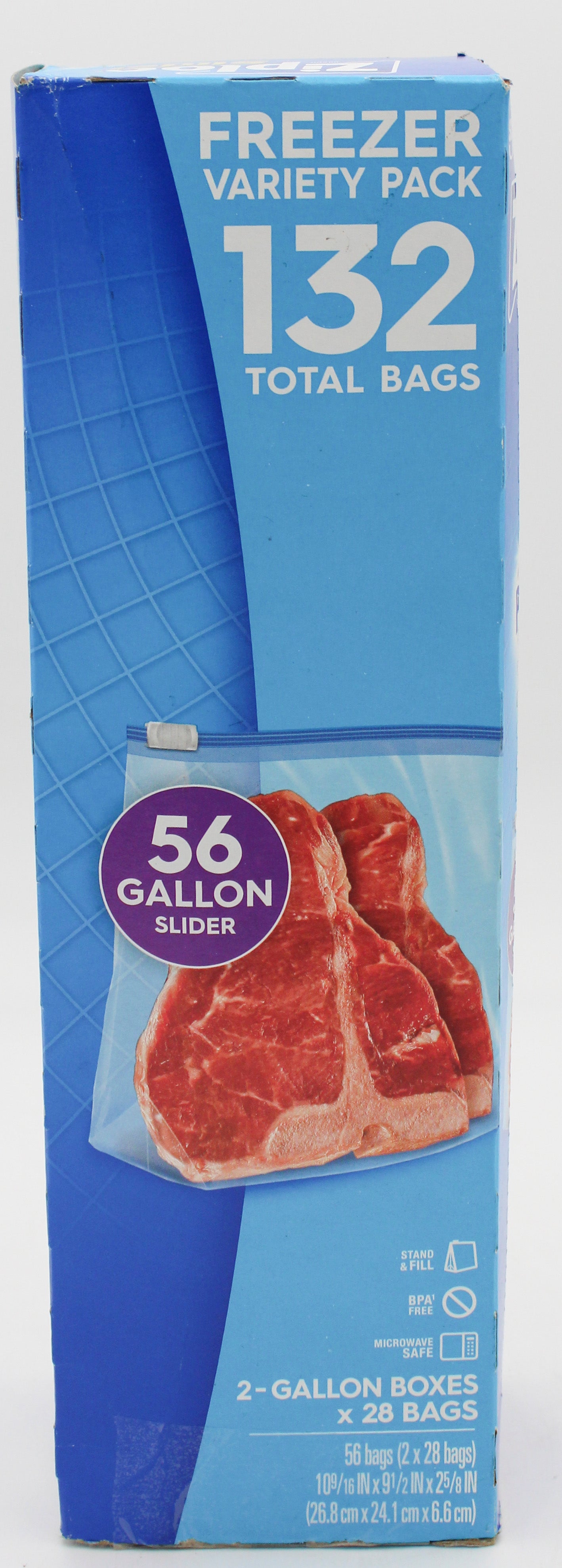 SP ZIPLOC SLIDER GALLON 28CT FREEZER (IMPERFECT) NO UPC