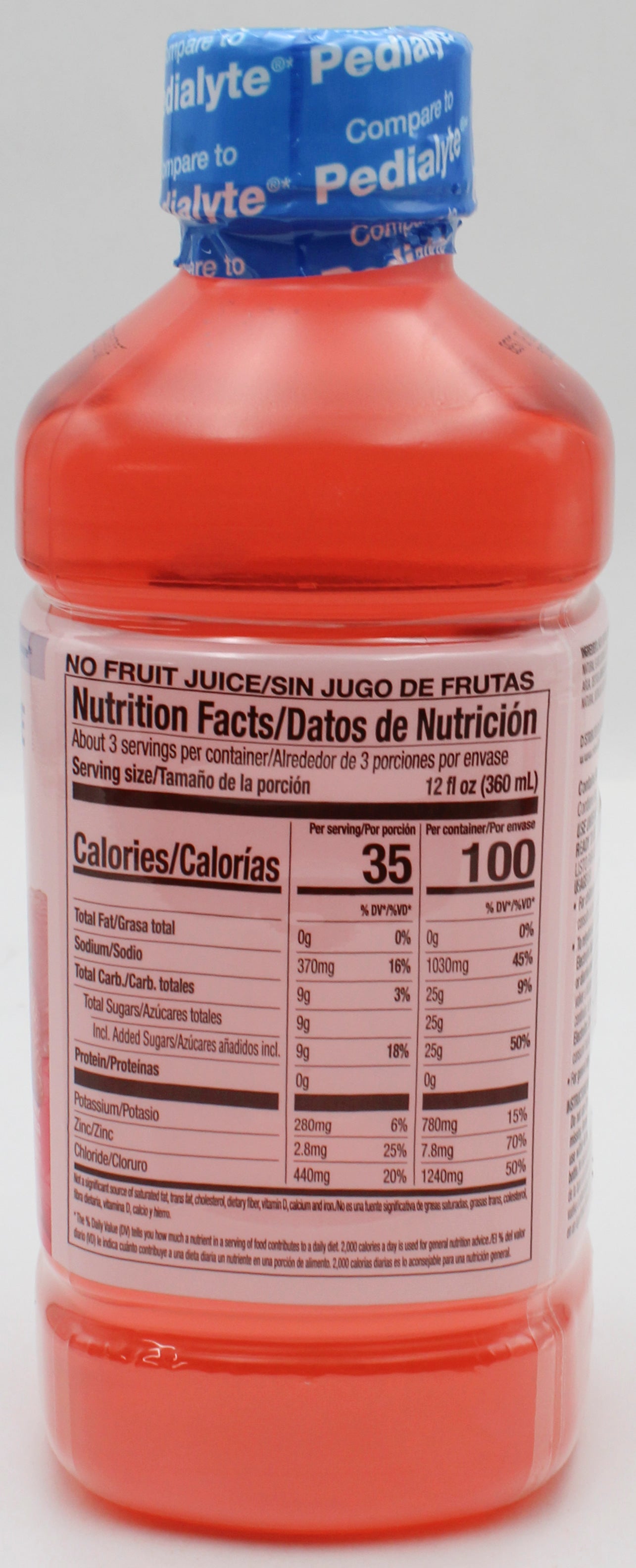 RITE AID ELECTROLYTE SOLUTION STRAWBERRY 33.8floz EXP 2/6/2027 COMPARES TO Pediatlye