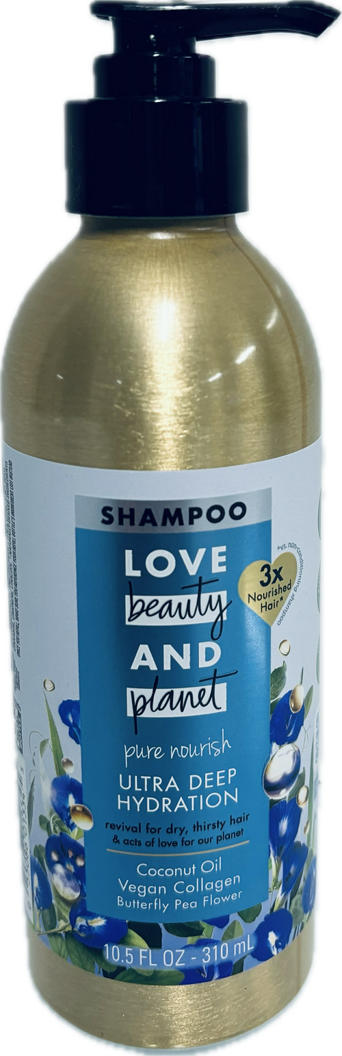 LOVE BEAUTY&PLANET ULTRA DEEP HYDRATION SHAMPOO 10.5oz COCONUT OIL