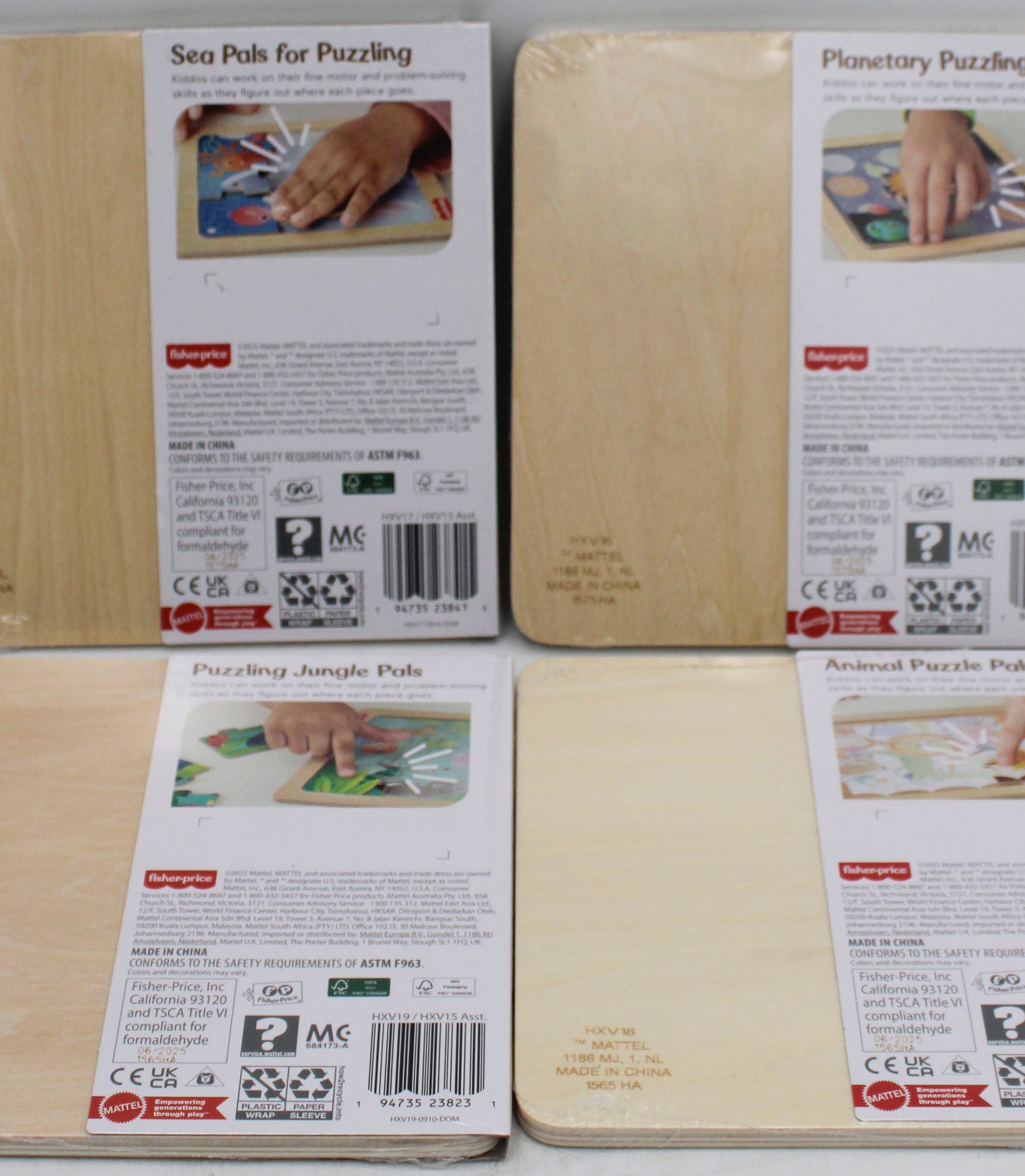 FISHER-PRICE WOODEN JIGSAW PUZZLE