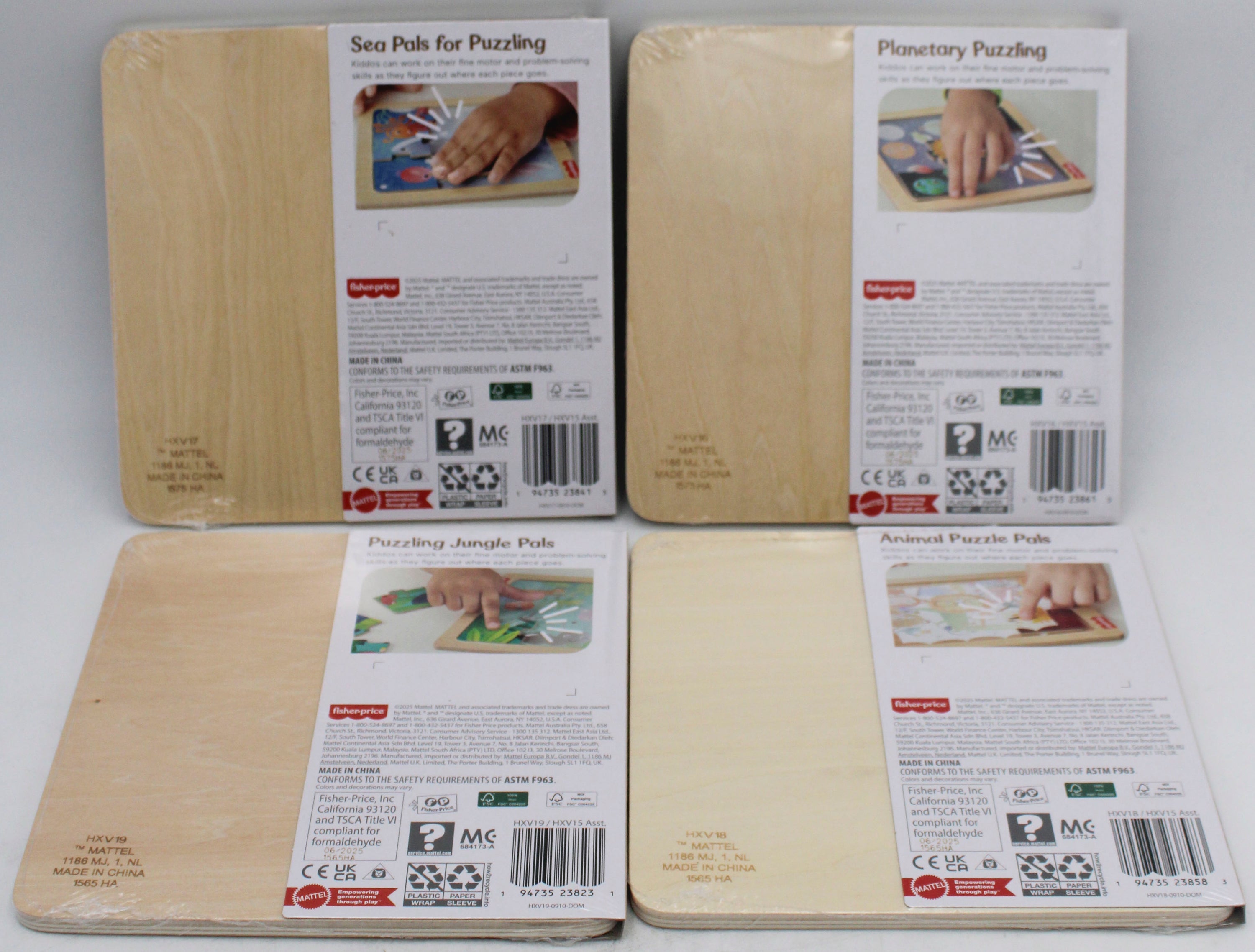 FISHER-PRICE WOODEN JIGSAW PUZZLE