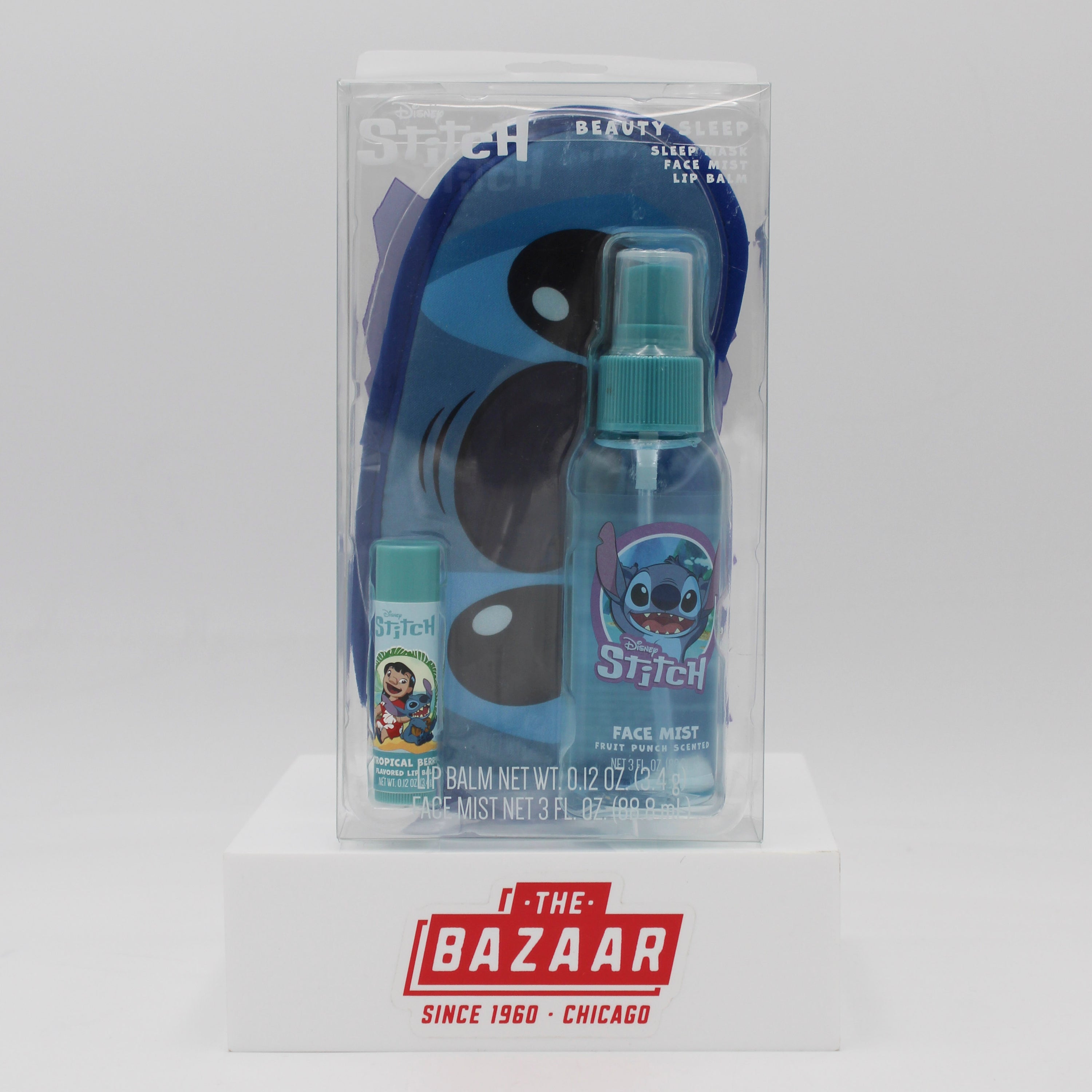 DISNEY STITCH BEAUTY SLEEP SET 3pc NI