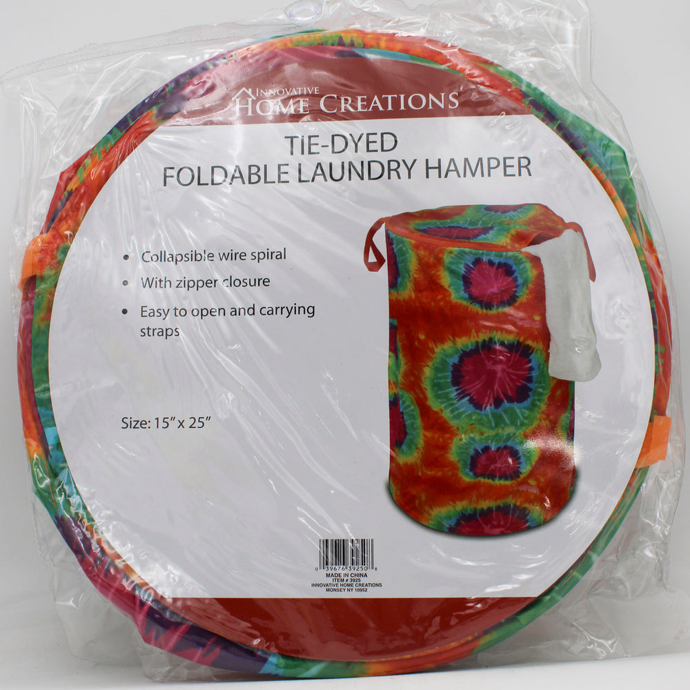 TIE DYE HAMPER -  ORANGE