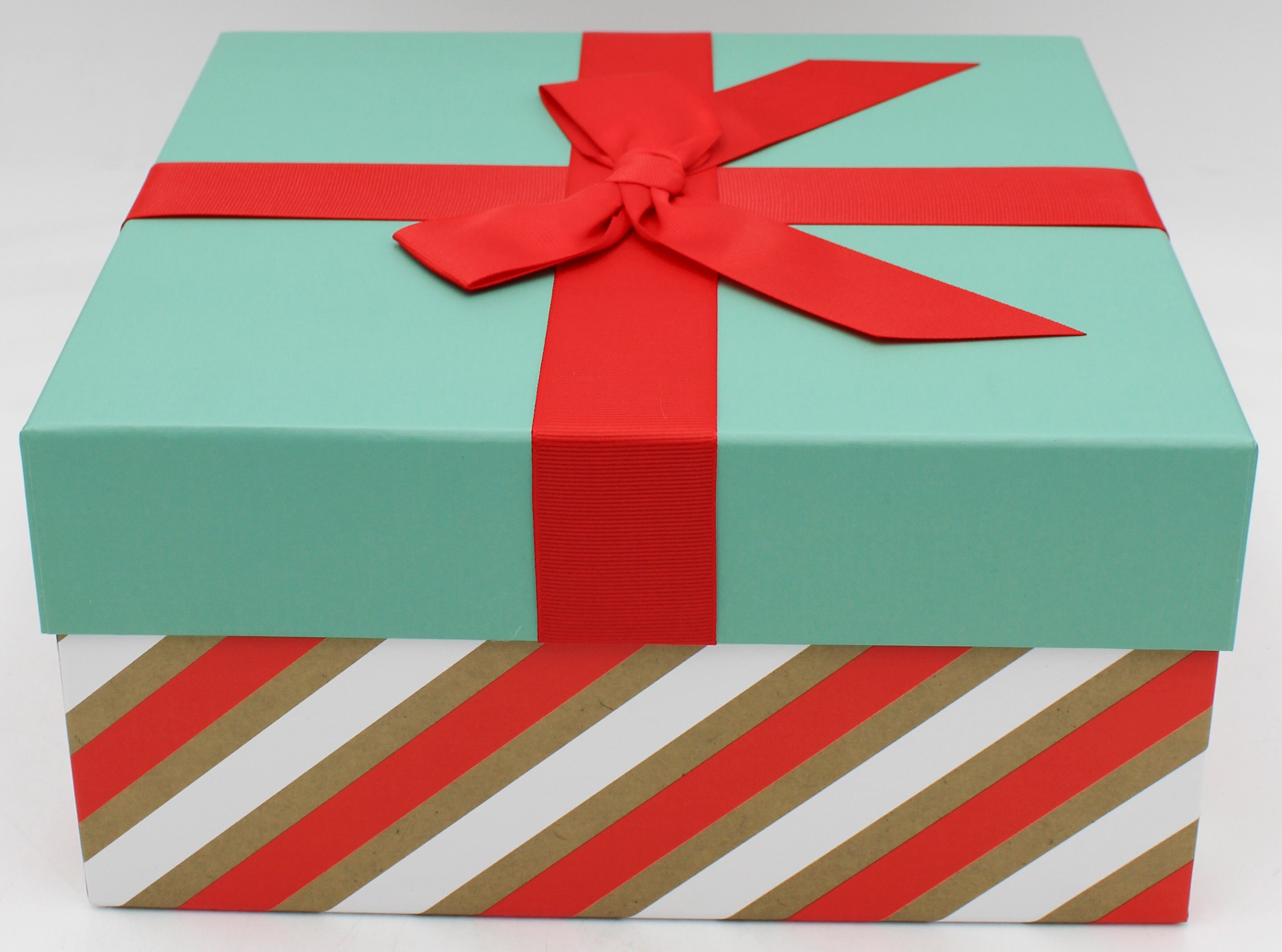 3CT NESTED RECTANGLE GIFT BOXES -  GINGERBREAD