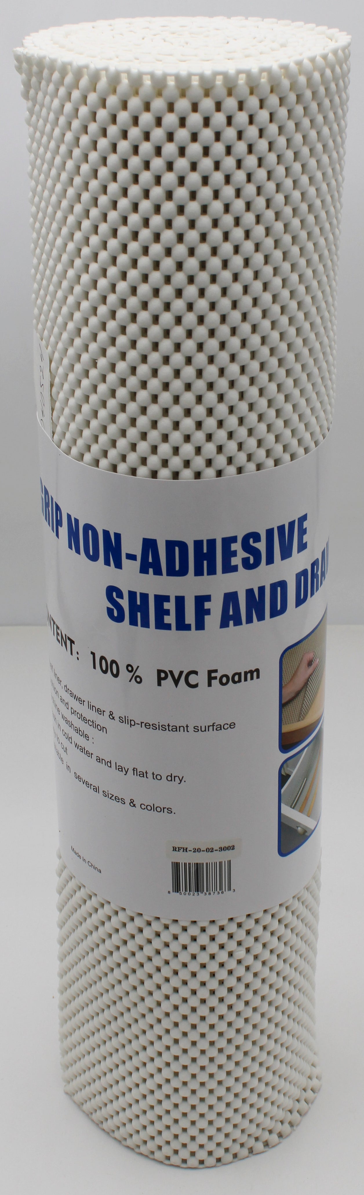 18x120" WHITE SHELF LINER