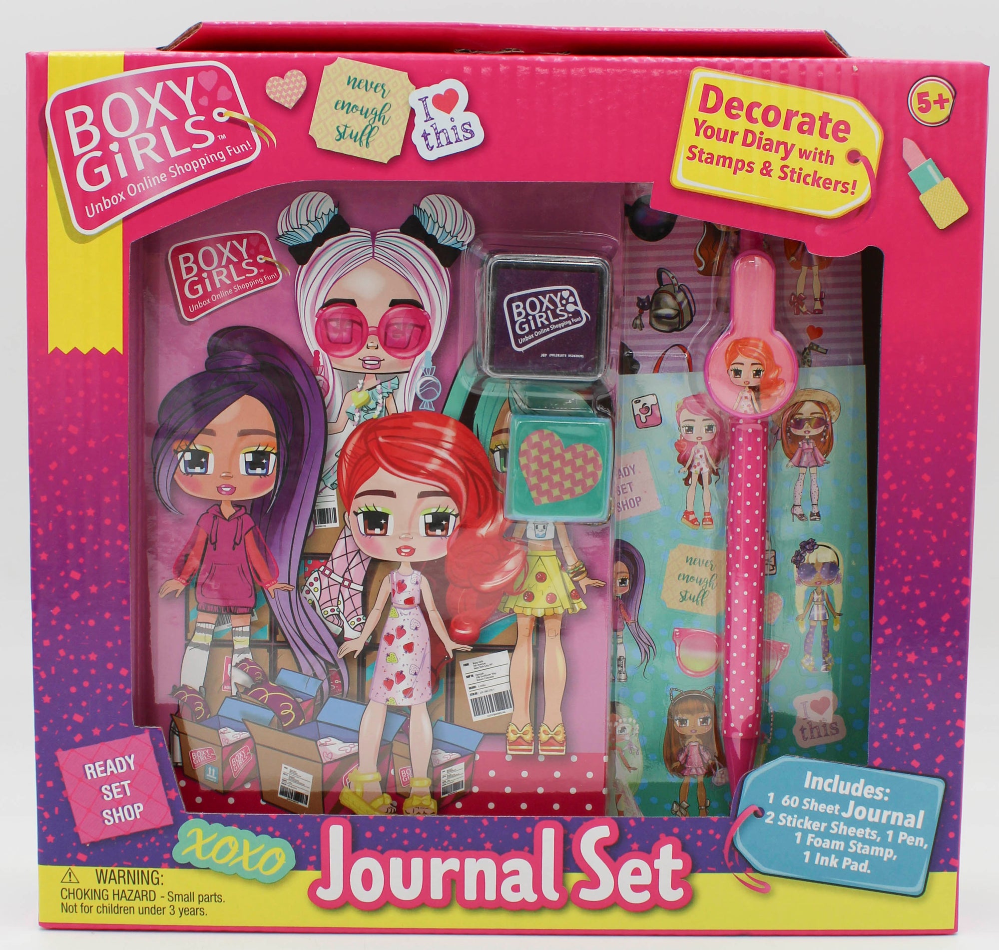 BOXY GIRL JOURNAL SET
