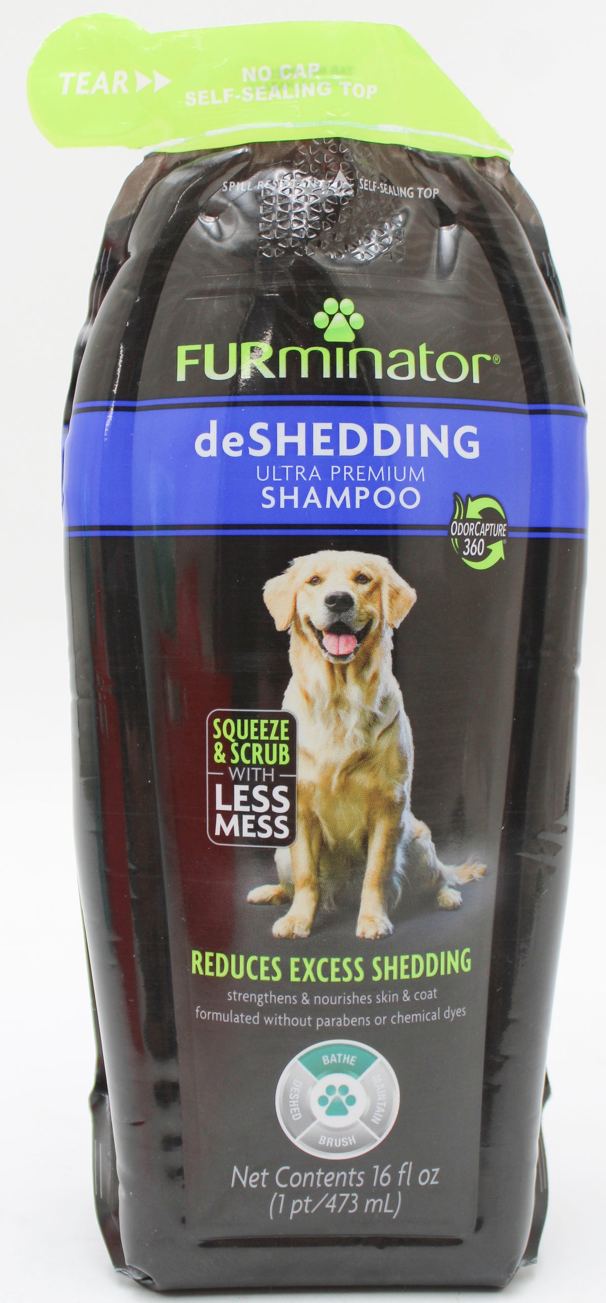 FURMINATOR DESHEDDING SHAMPOO 16oz. BB 10/23/2027 NI
