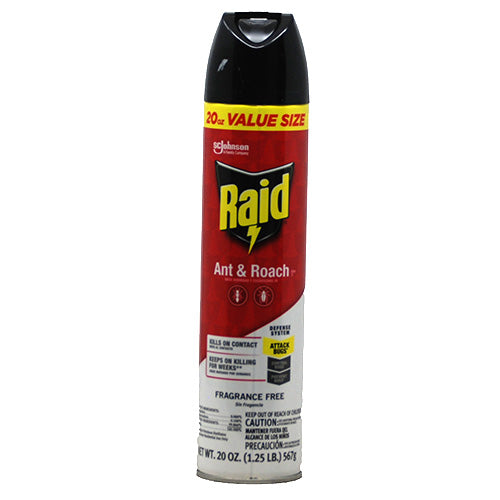 SP RAID ANT &ROACH FRAGRANCE FREE 20oz
