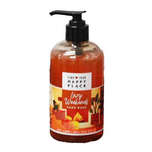 FIND YOUR HAPPY PLACE HANDWASH 9.5OZ-LAZY WEEKENDS