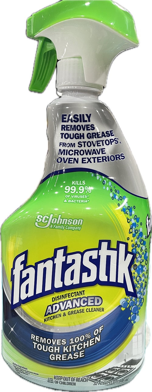 SP Fantastik SC Kitchen & Grease Cleaner 32oz