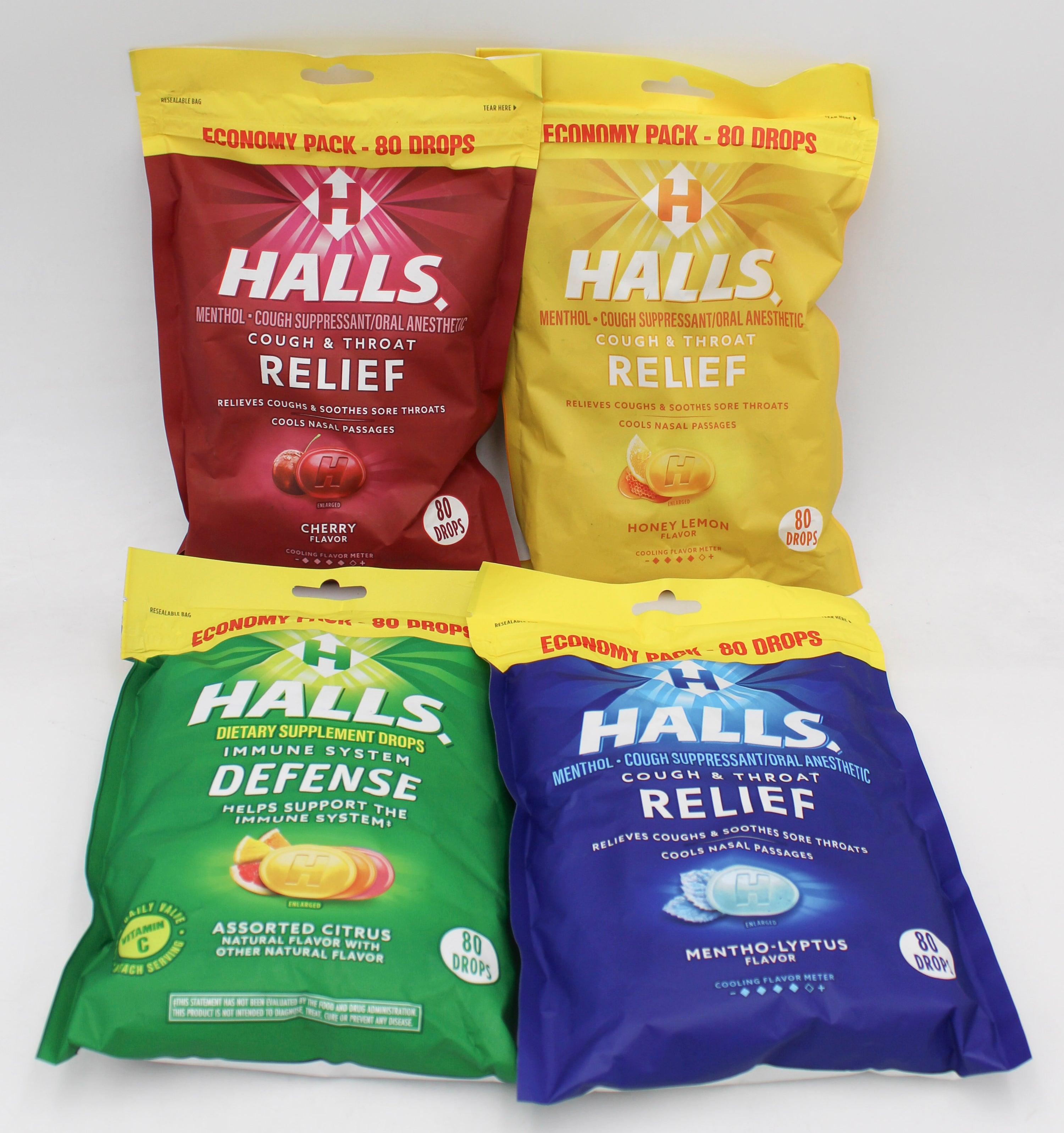 HALLS DEFENSE ECONOMY 60PC BAG FLOORSTAND EXP 11/10/25