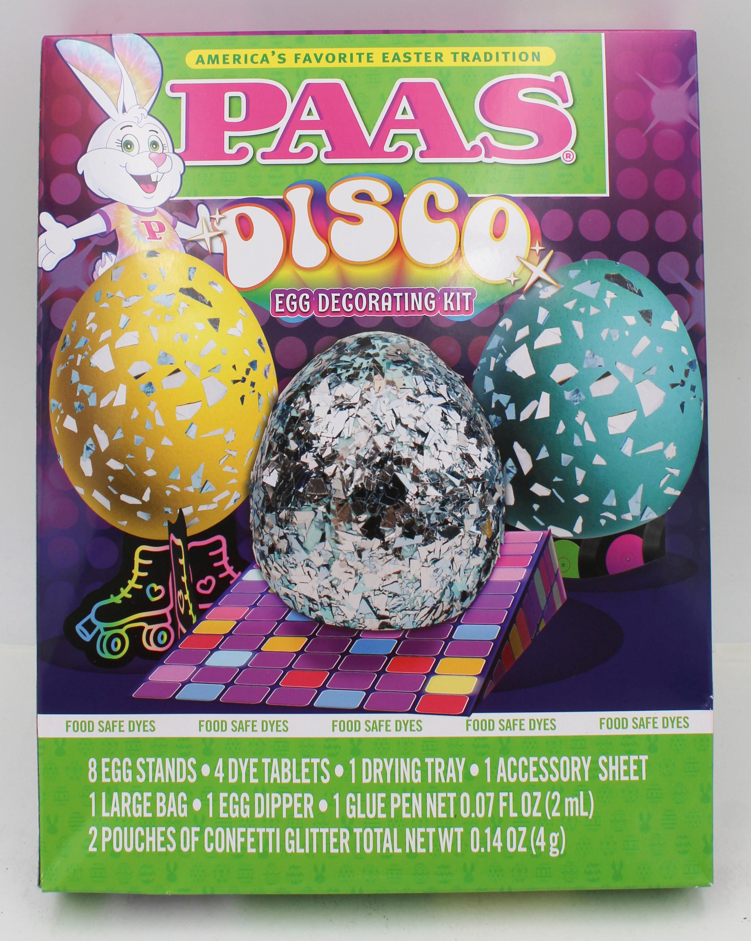 PAAS DISCO  EGG DECORATING KIT SHELF TRAY