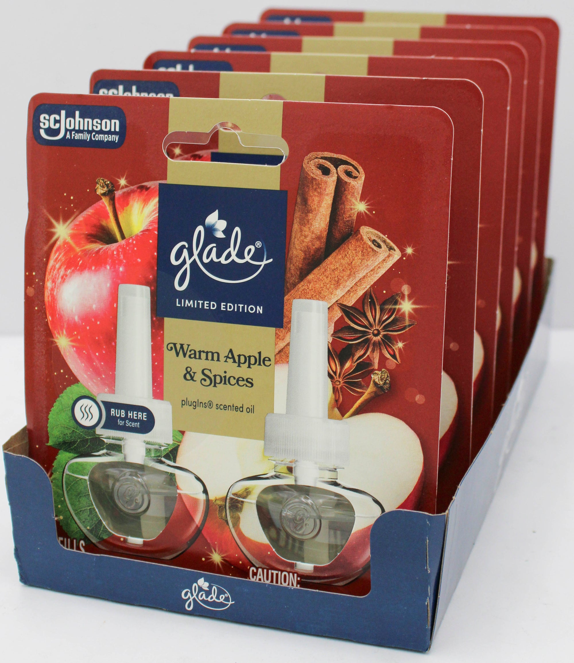 GLADE PLUGINS SCENTED OIL WARM APPLE & SPICES 2ct 0.67floz US