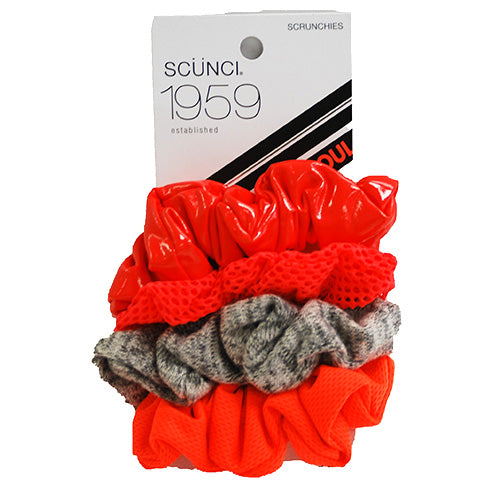 SCUNCI SCRUNCHIES 4ct ASST($ 7.99)NI