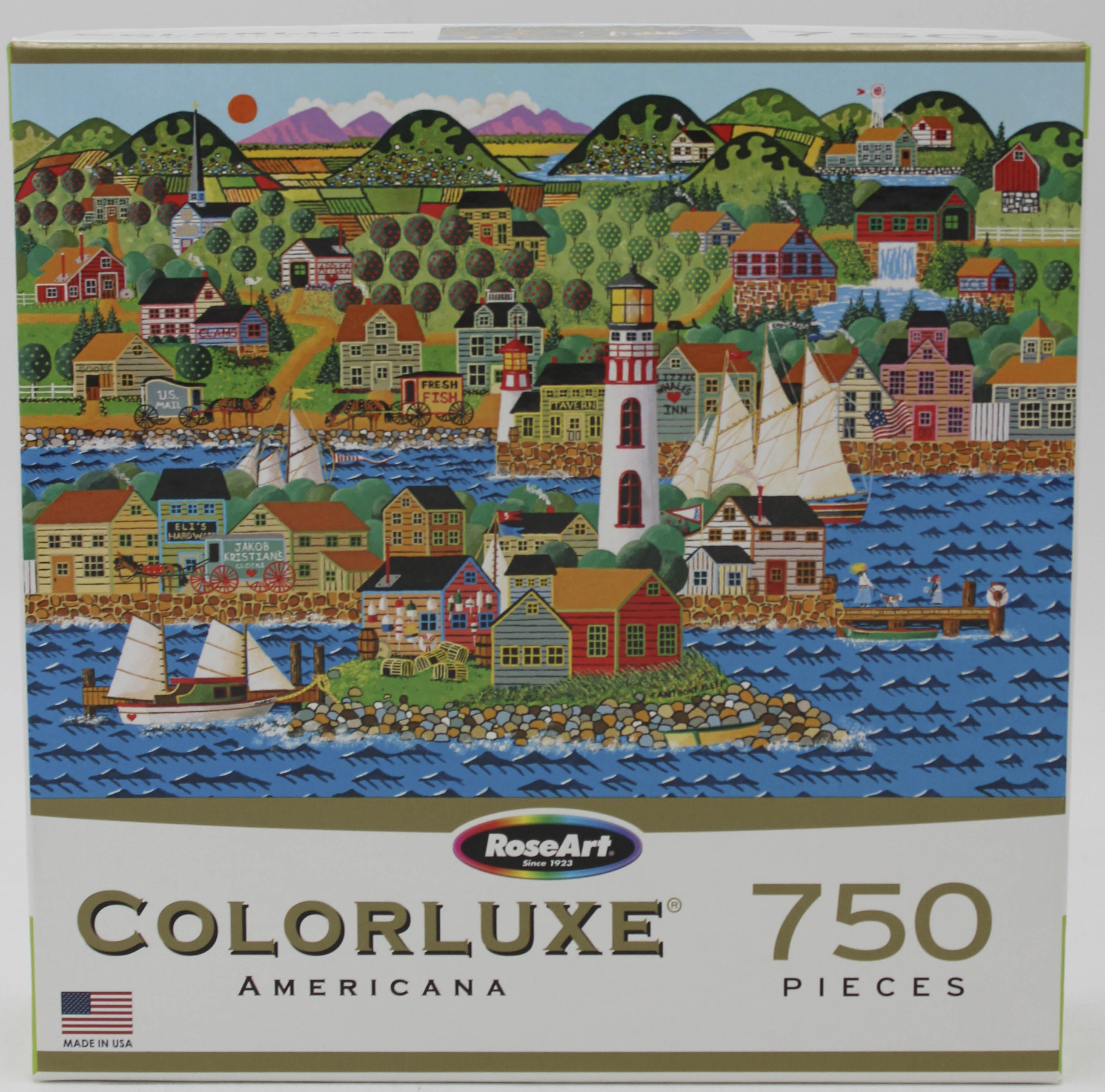 CRA-Z-ART COLORLUXE PUZZLE MARIA BY THE SEA 750PC