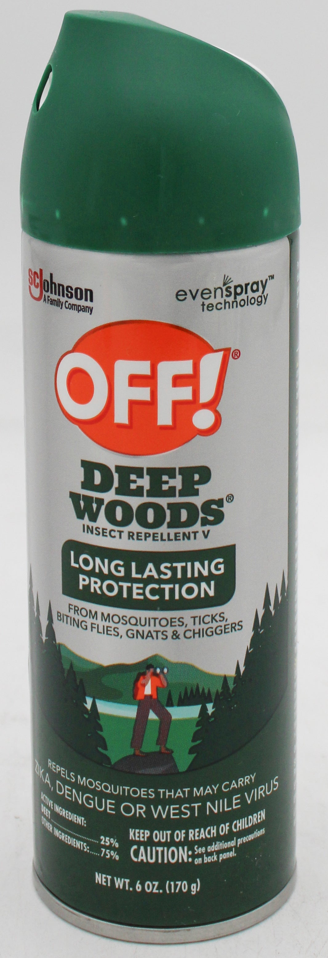 SP OFF INSECT REPELLENT DEEP WOODS AEROSOL 6oz