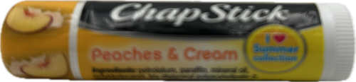 CHAPSTICK PEACHES AND CREAM 0.15oz