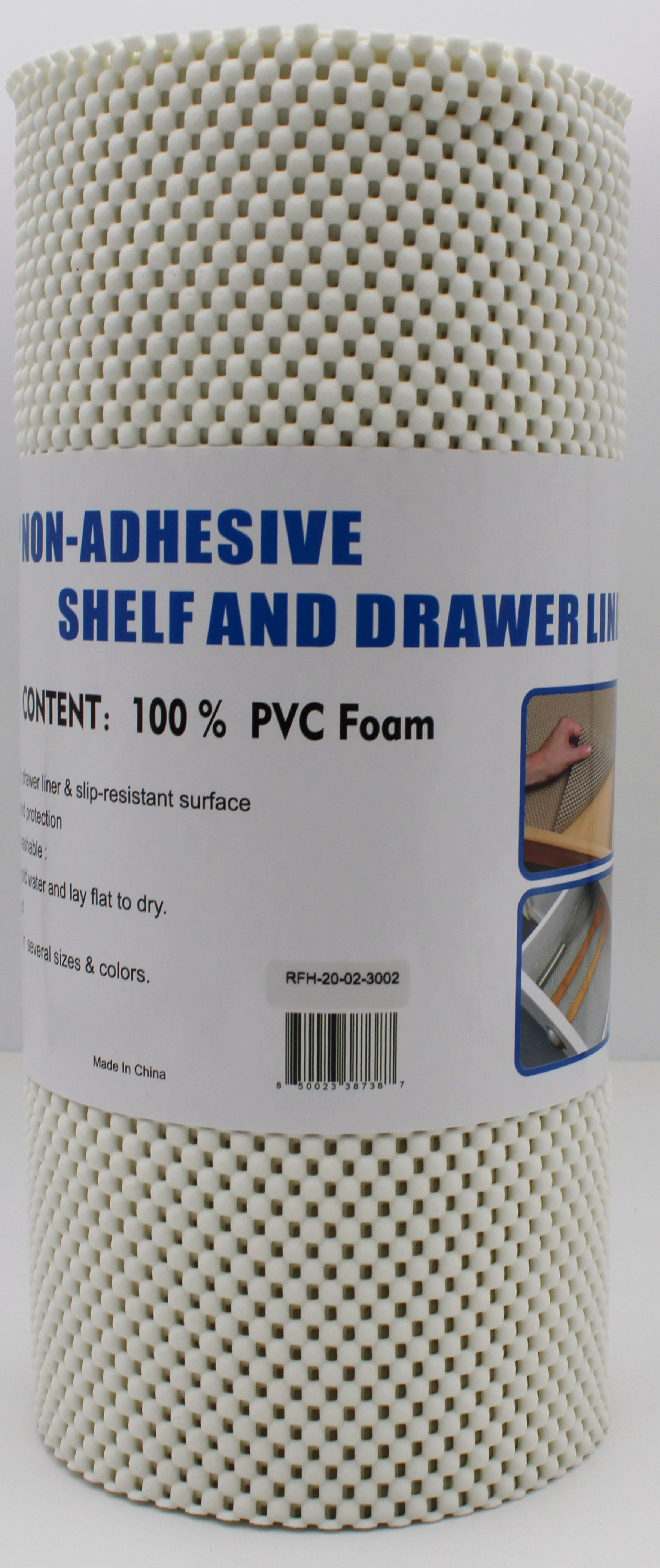 White Shelf Liner 12" x 180" Bulk Pack (12 Rolls)