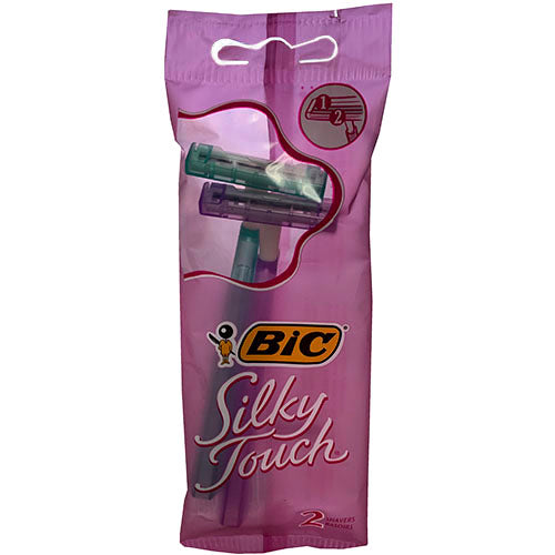 BIC WMNS SHAVER 2CT-SILKY TOUCH