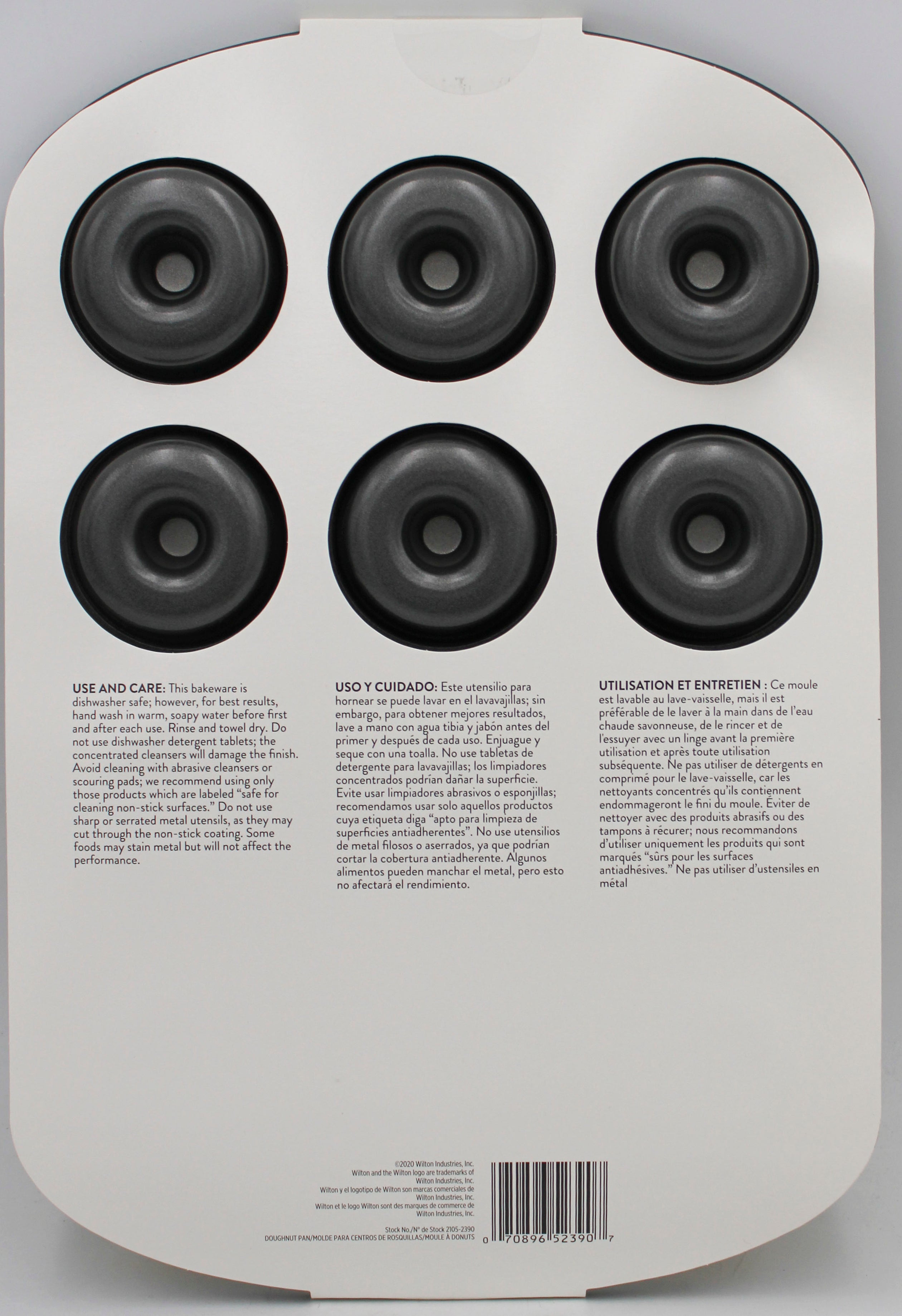 12 CAVITY RECIPE RIGHT DONUT PAN NI