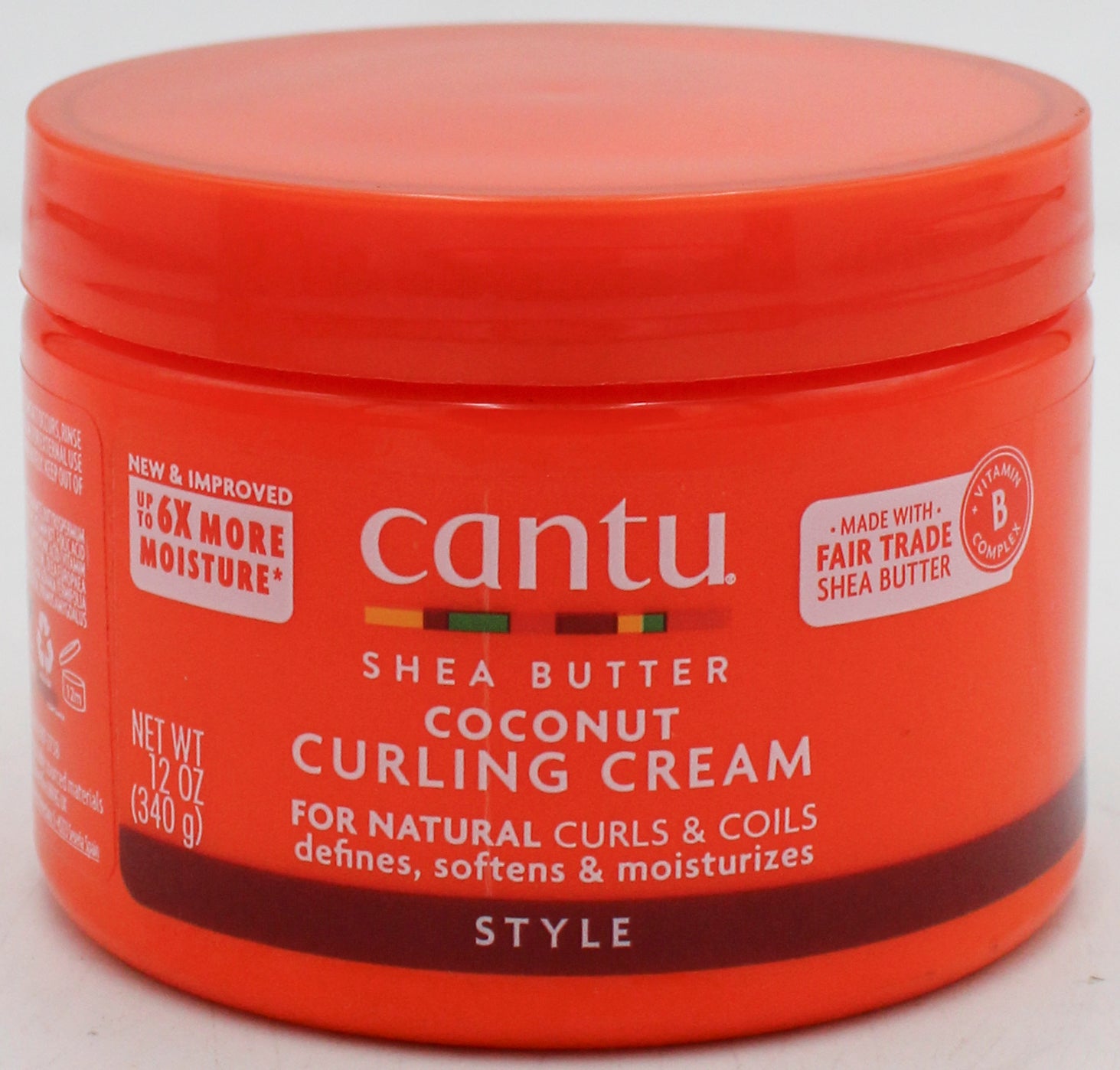 SP CANTU CURLING CREAM 12 oz SHEA BUTTER COCONUT NI