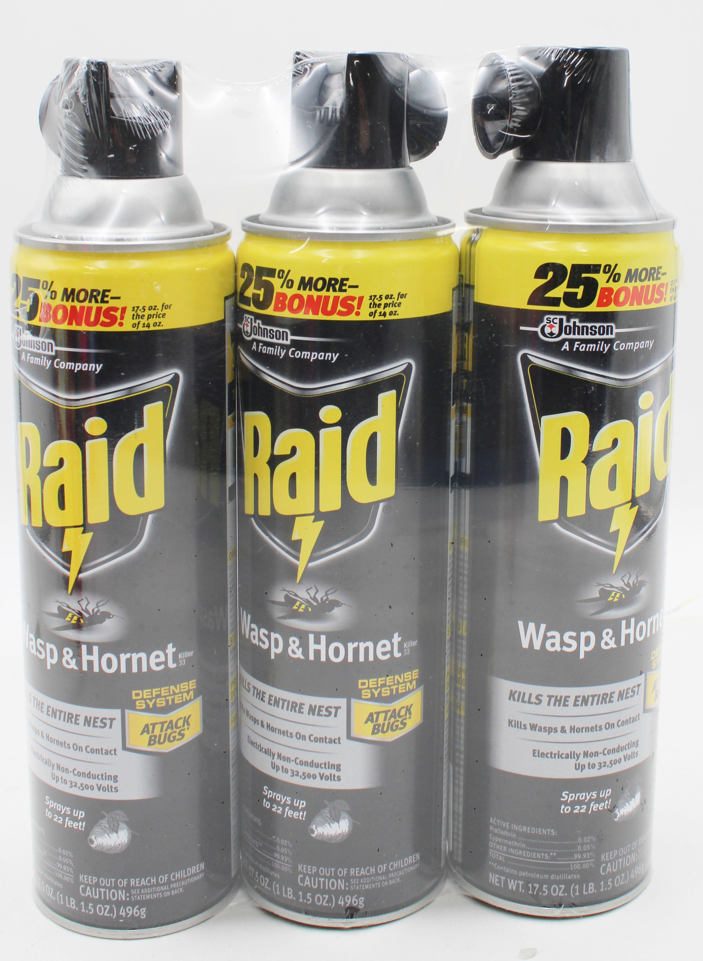 SP RAID WASP & HORNET KILLER  3CT 17.5oz