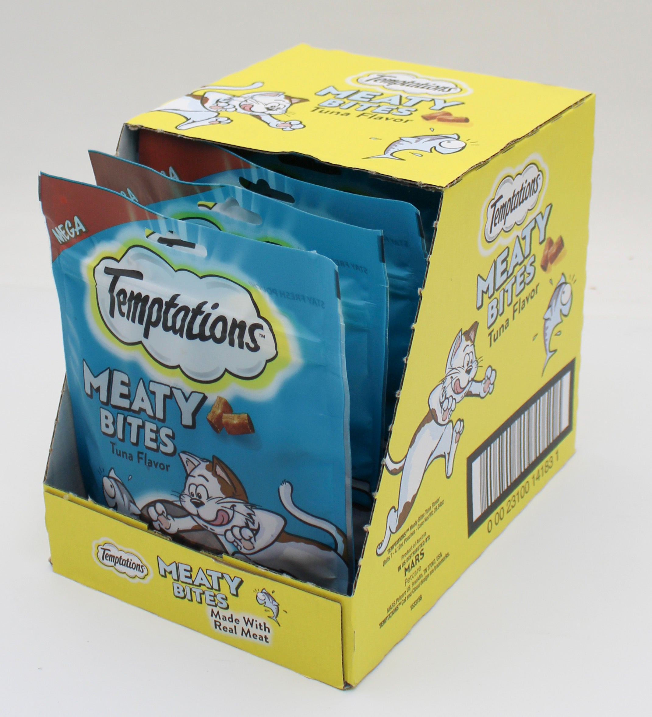 TEMPTATIONS MEATY BITES TUNA 4.12oz BB 3/19/27