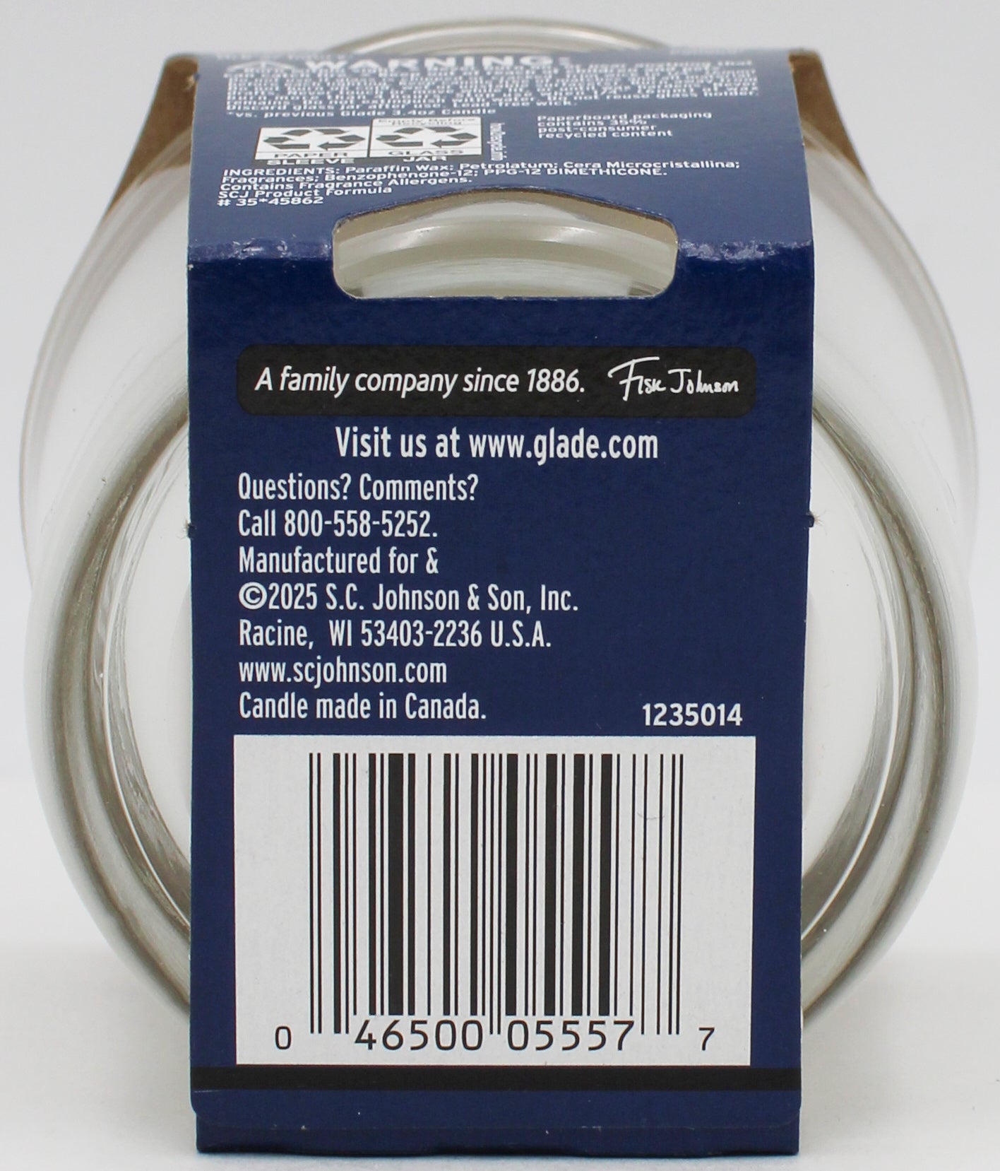 SP GLADE CANDLE DEWDROP PETALS 4.08oz US