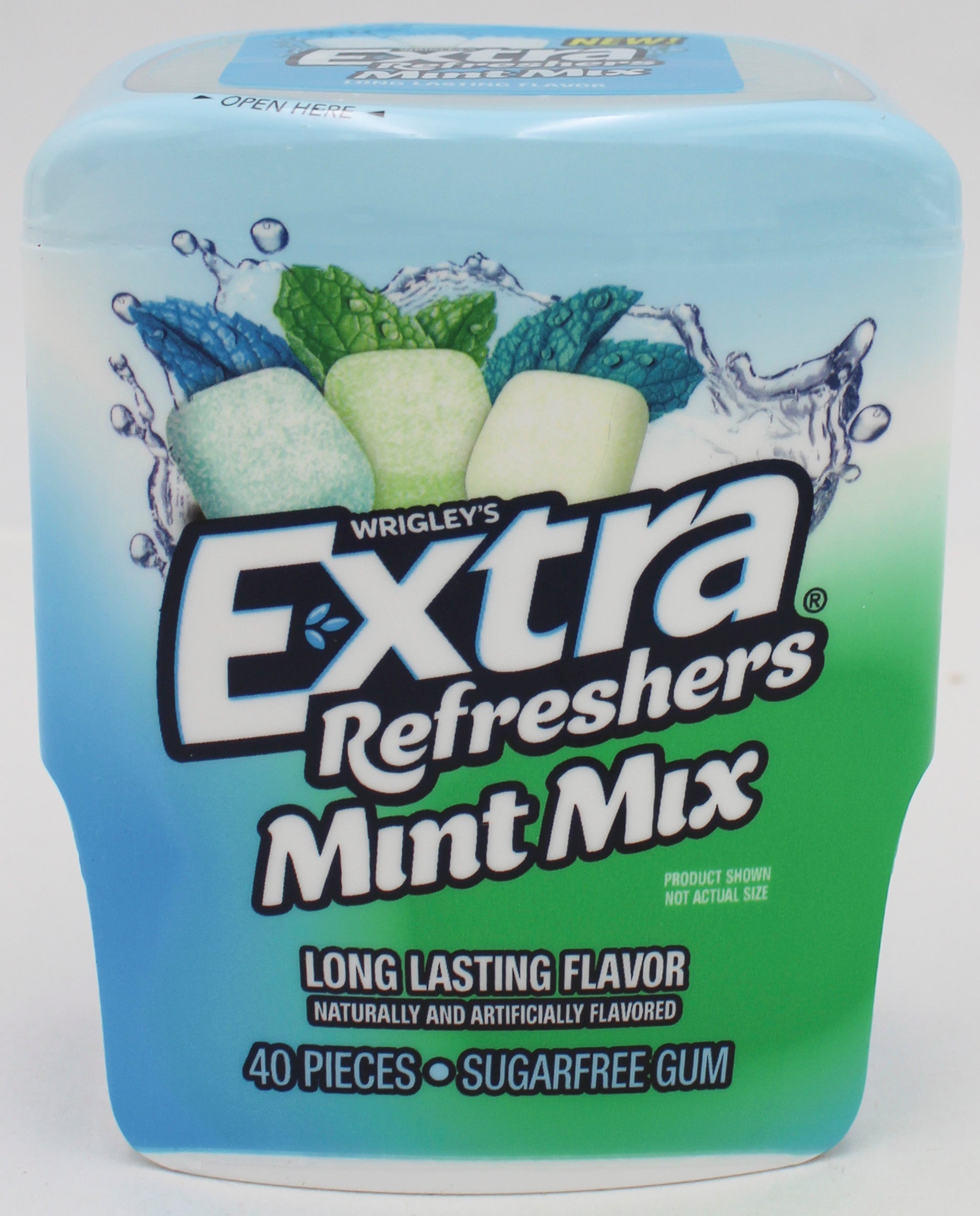 EXTRA  REFRESHER SUGAR FREE MINT MIX  40 PC BB 7/11/26
