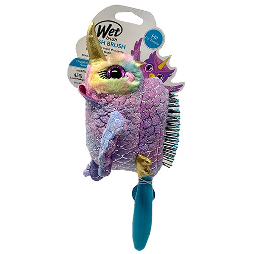 WET BRUSH/PLUSH BRUSH-OWL.