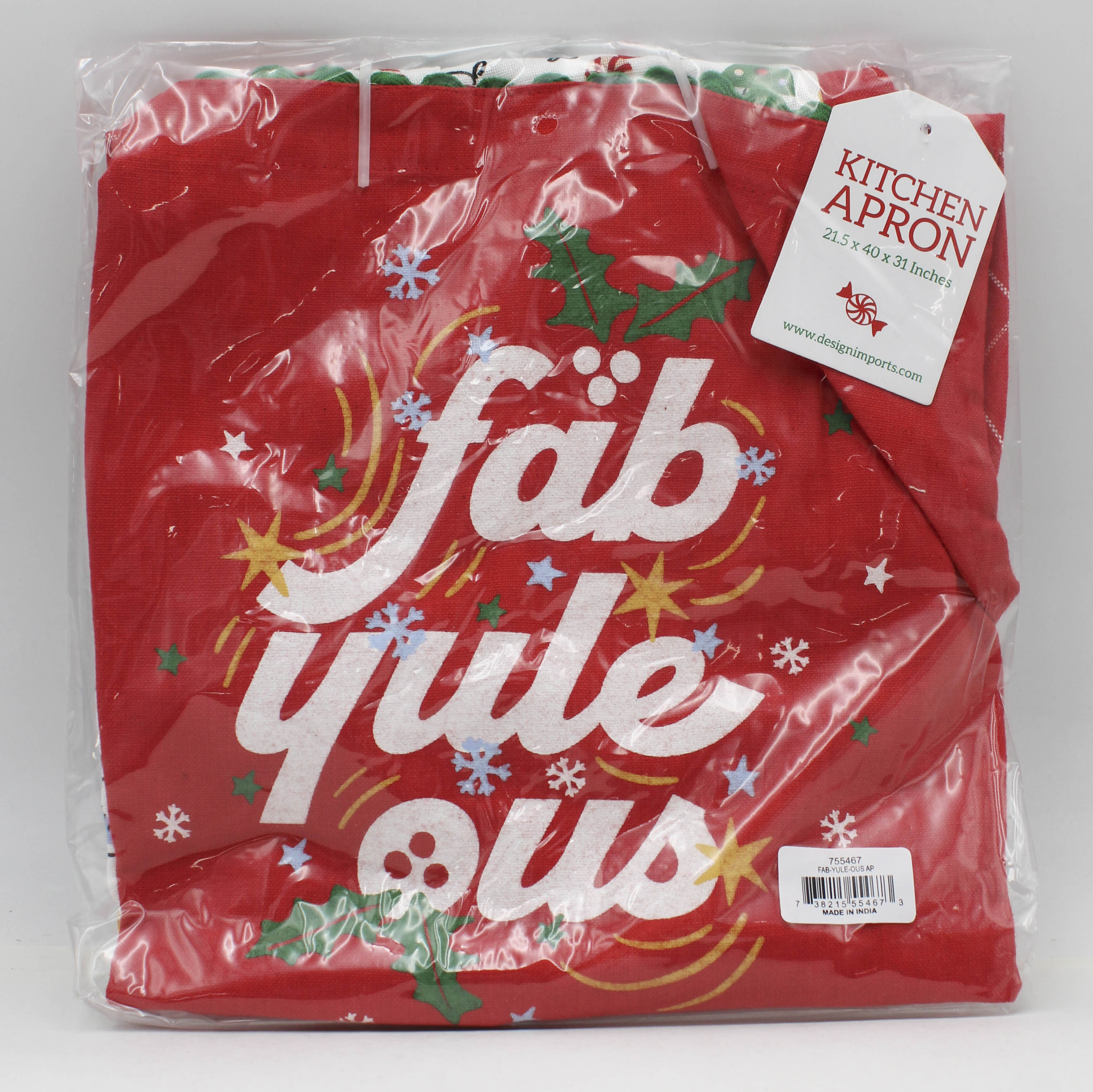 APRON - FAB-YULE-OUS CHRISTMAS