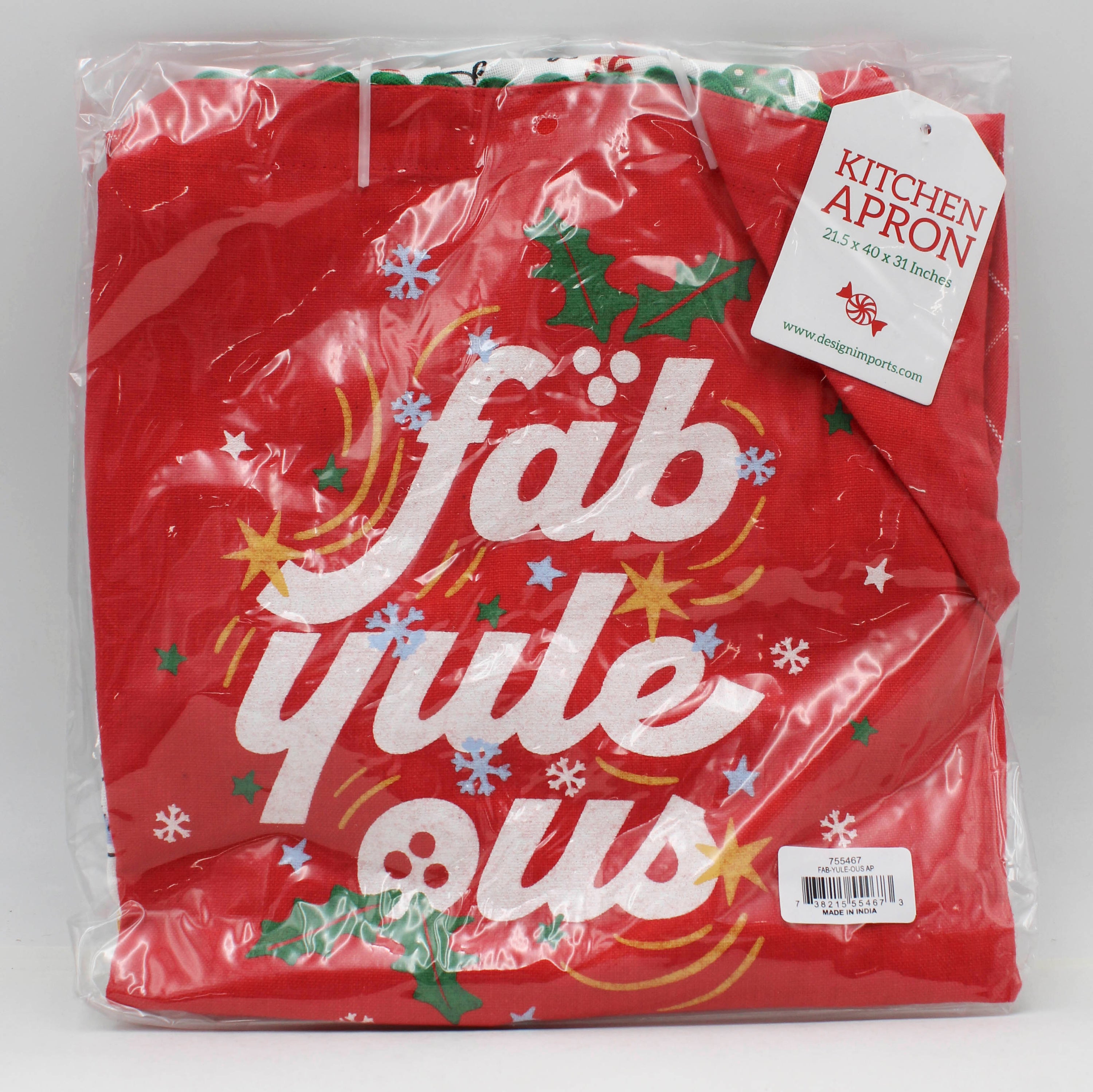 APRON - FAB-YULE-OUS CHRISTMAS