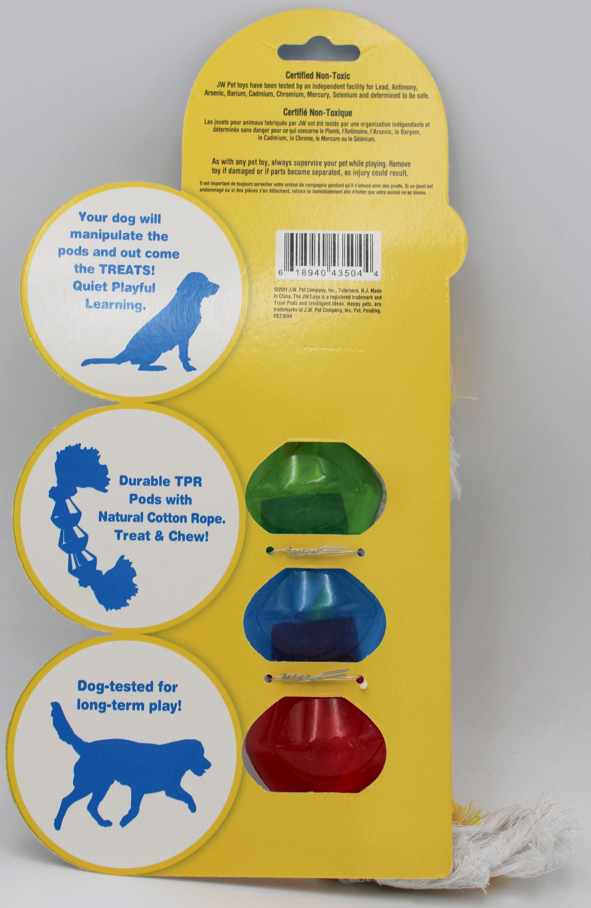 JW TREAT PODS DOG TOY LG