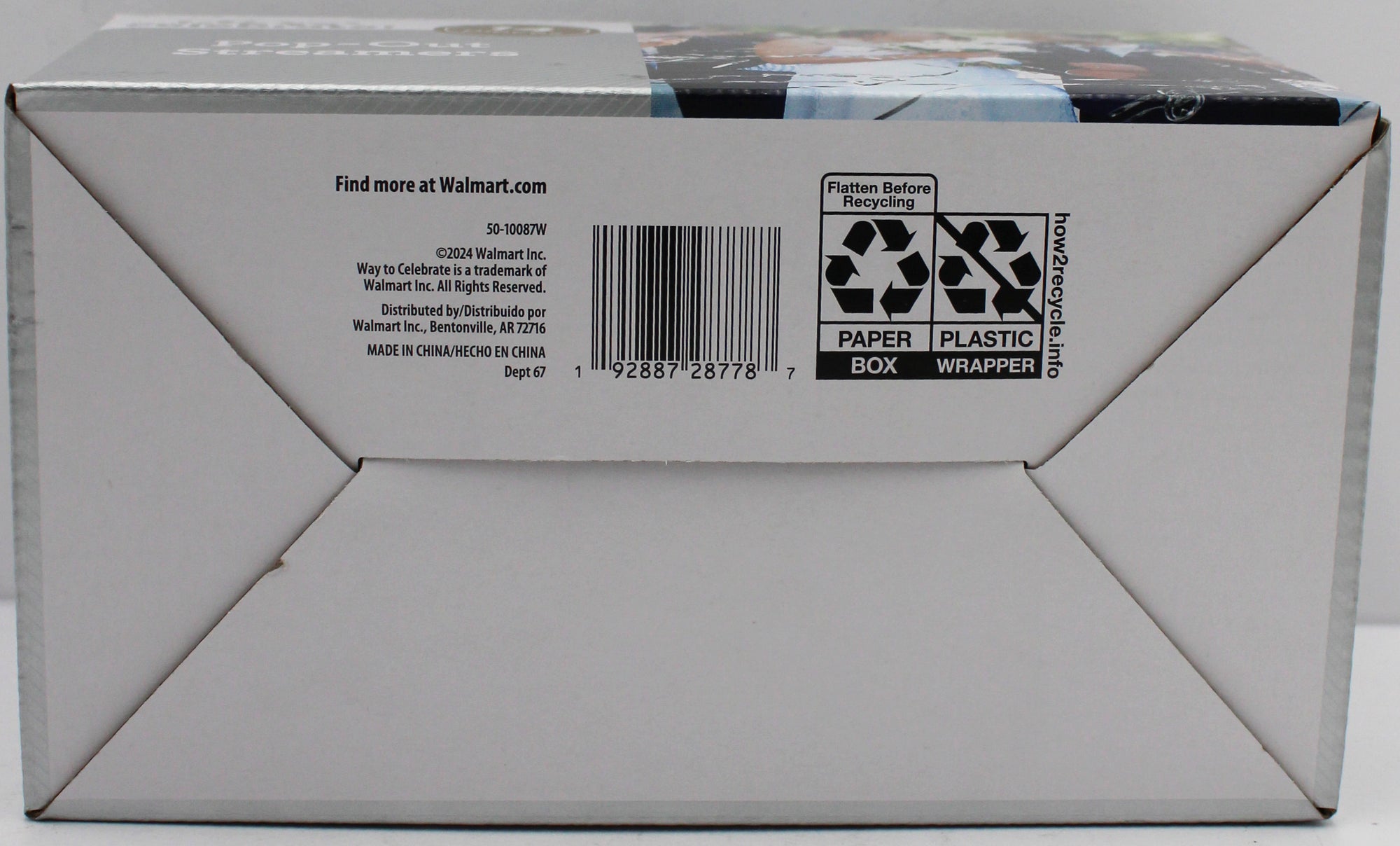 14CT POP OUT STREAMERS